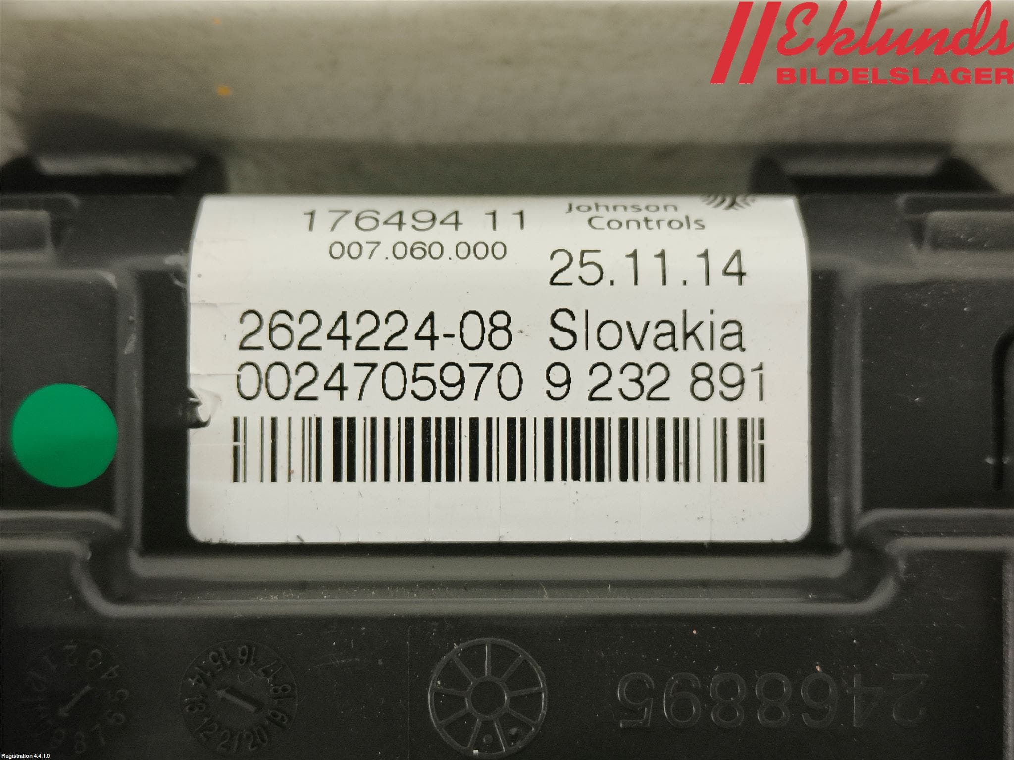 BMW 1 F20/F21 11-19 Instrument Komb