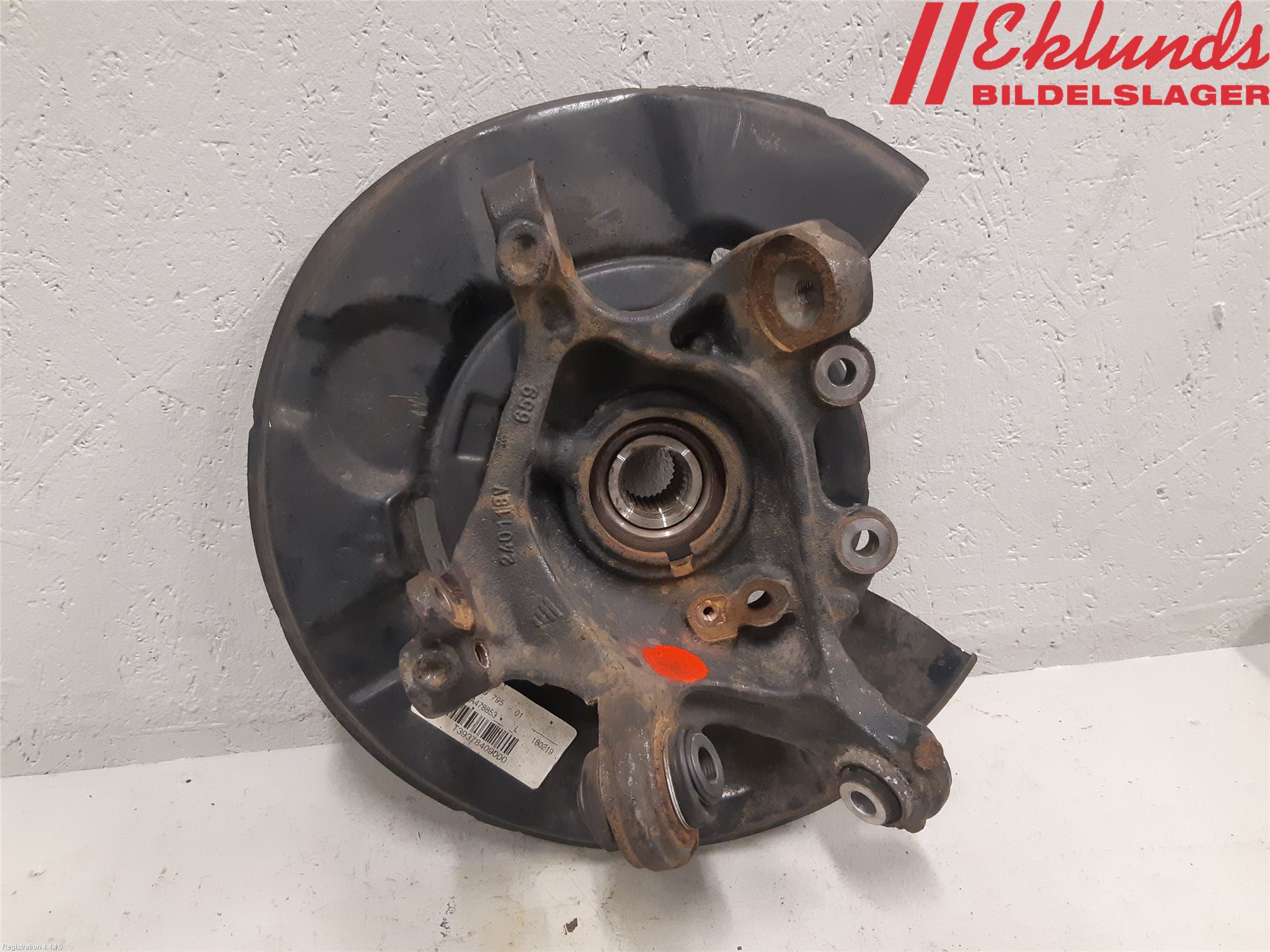 BMW 3 F30/F31/F80 12-19 Hjullagerhus-Spindel Vä B