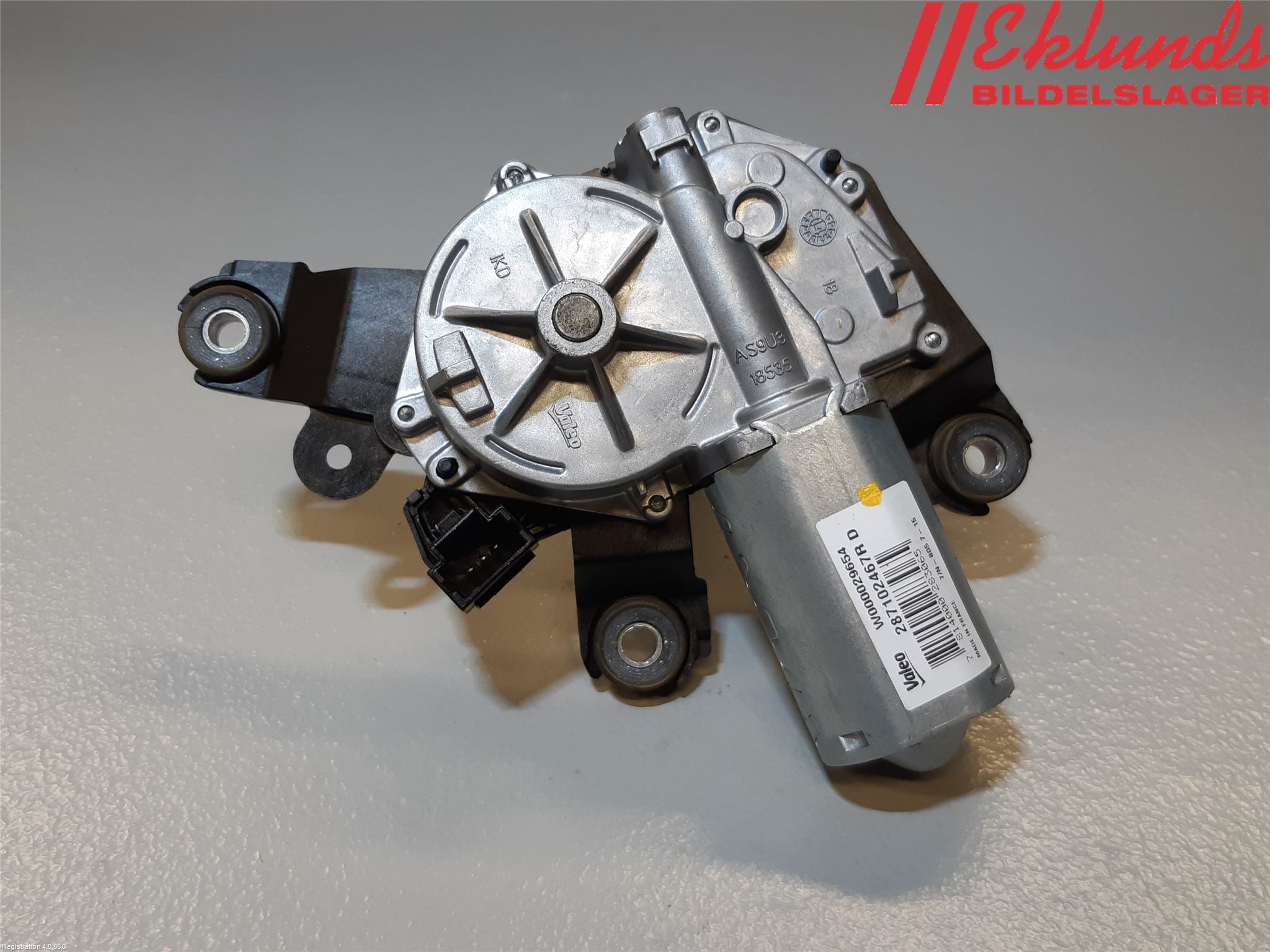 Dacia LODGY 12-18 Torkarmotor Baklucka