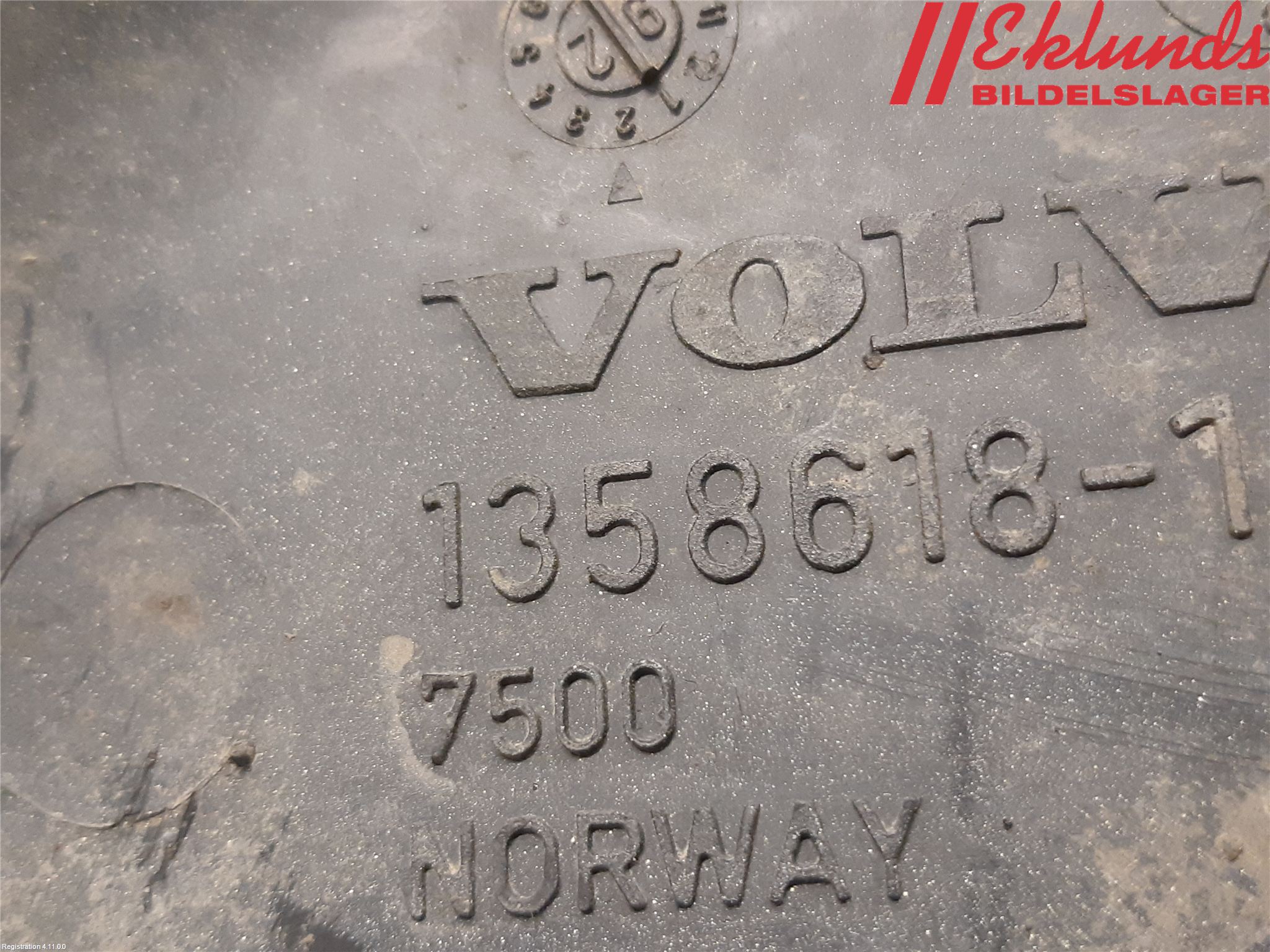 Volvo 940 91-98 Stötfångardel Fram Vä