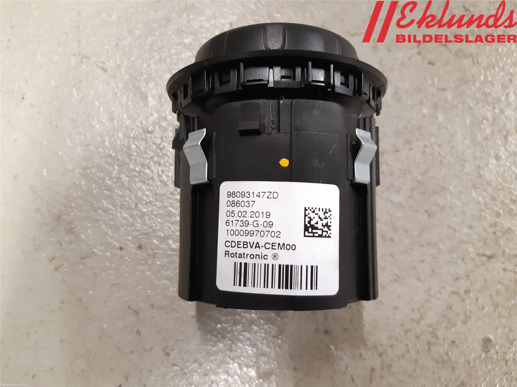 Peugeot EXPERT/E-EXPERT 17- Strömställare Växellåda