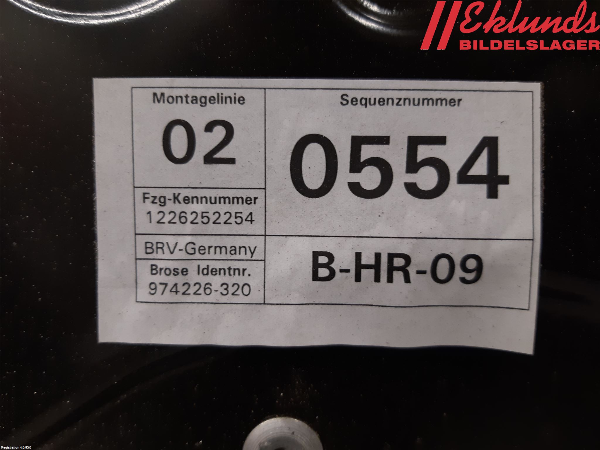 Volkswagen VW PASSAT 11-14 Fönsterhiss El Kompl