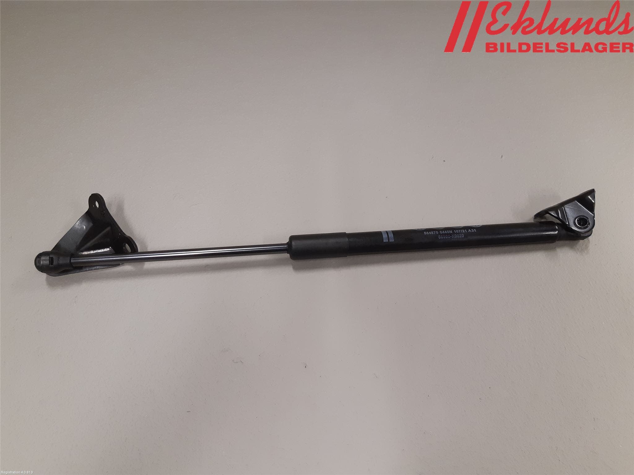 Toyota YARIS XP21 20- Gasfjäder Baklucka