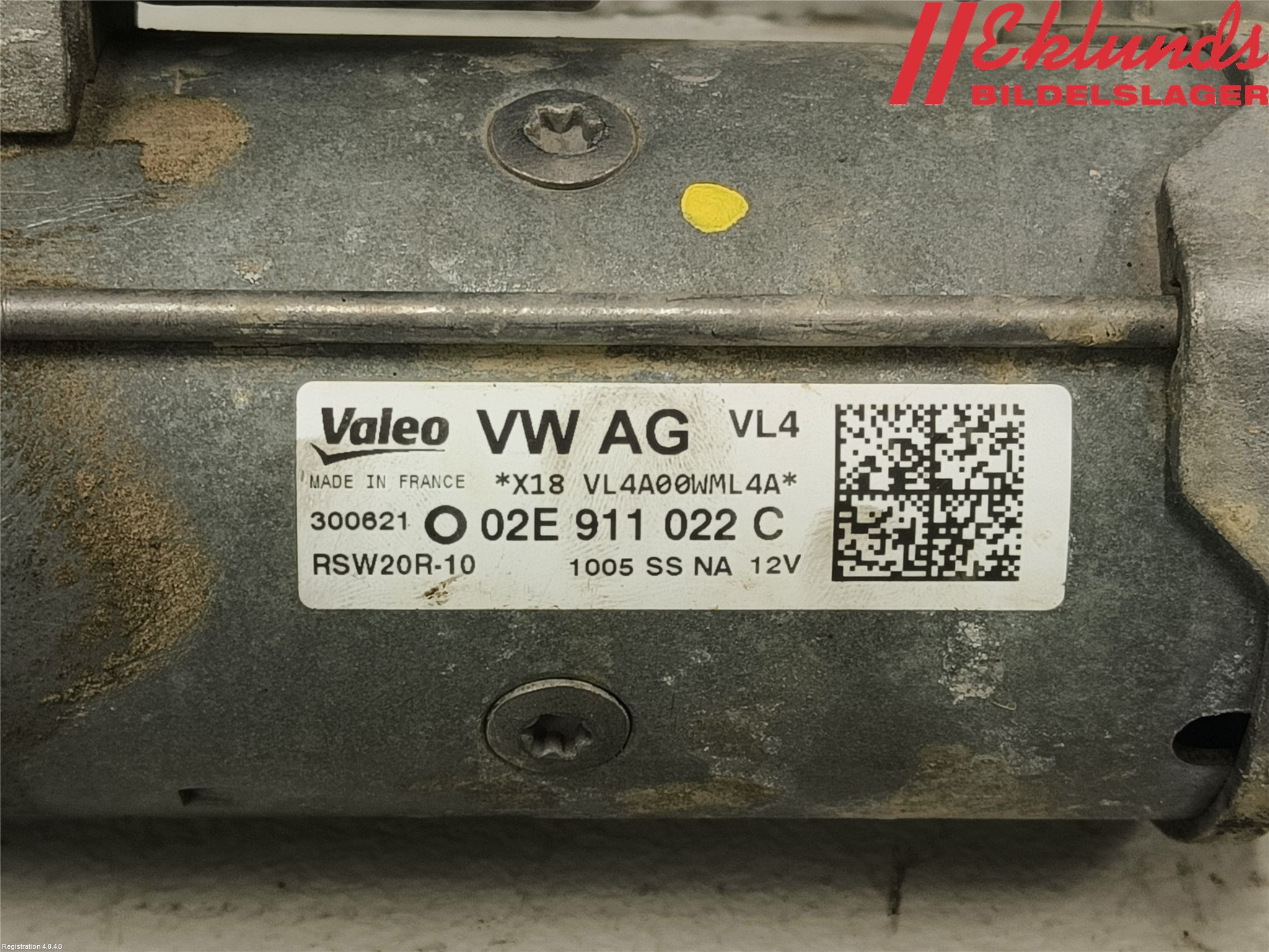 Volkswagen VW T-ROC 18- Startmotor Diesel