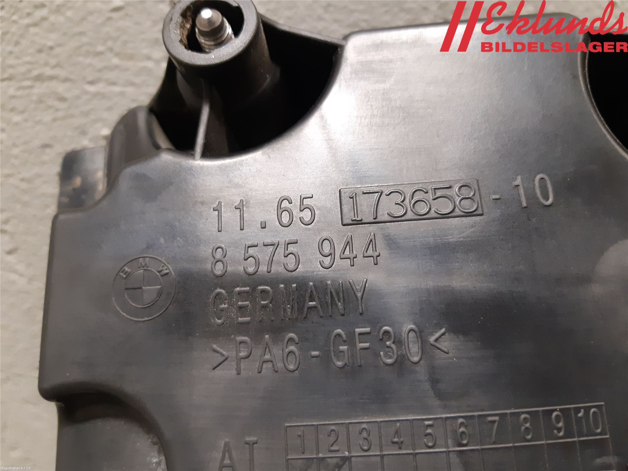 BMW 5 G30/G31/F90 17-23 Vakuumventil