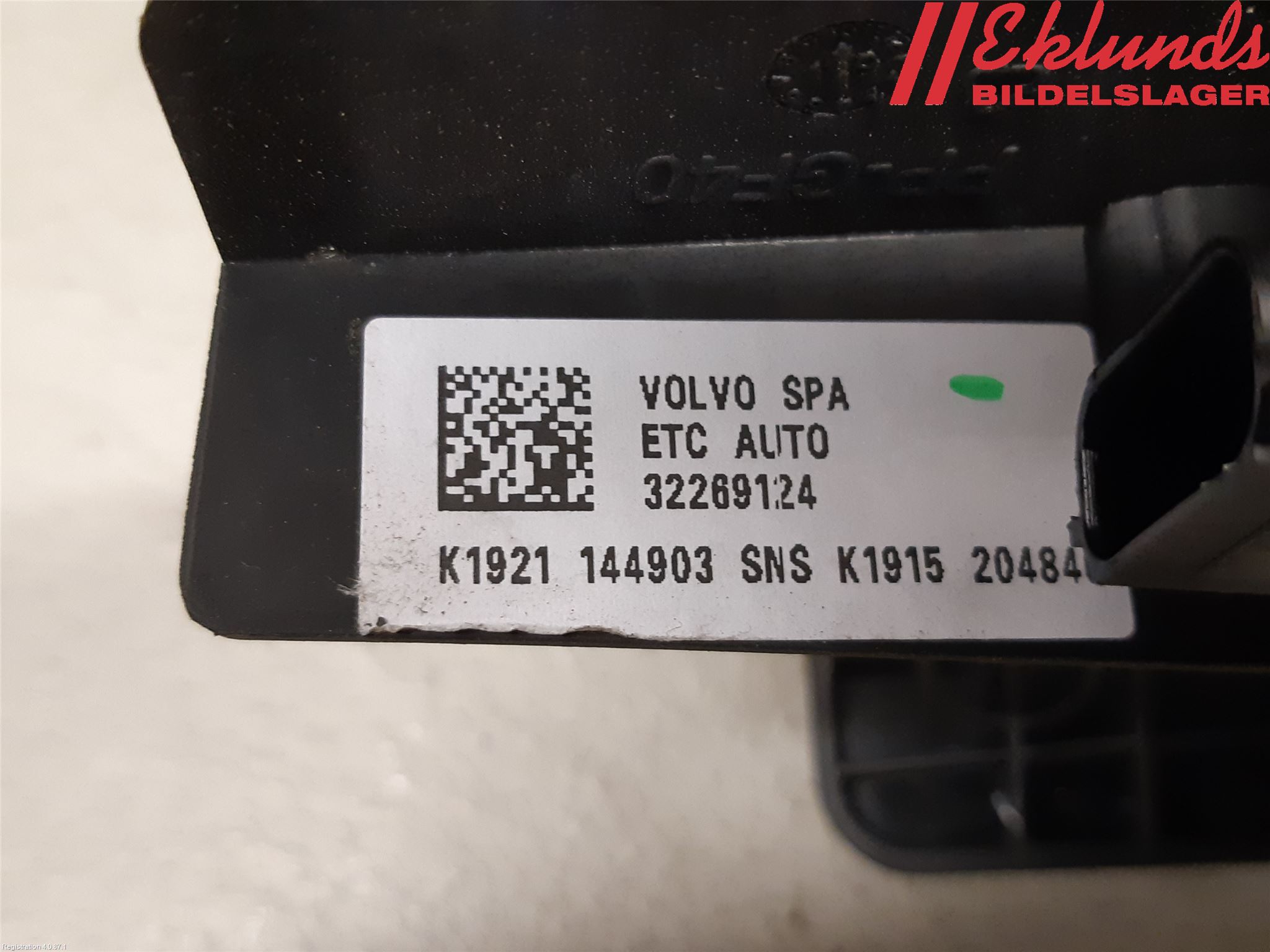 Volvo V60 19- Gaspedal