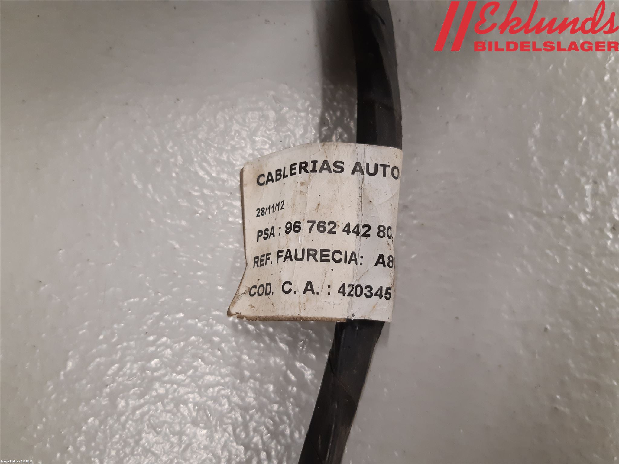 Peugeot 508 11-18 Kabelhärva