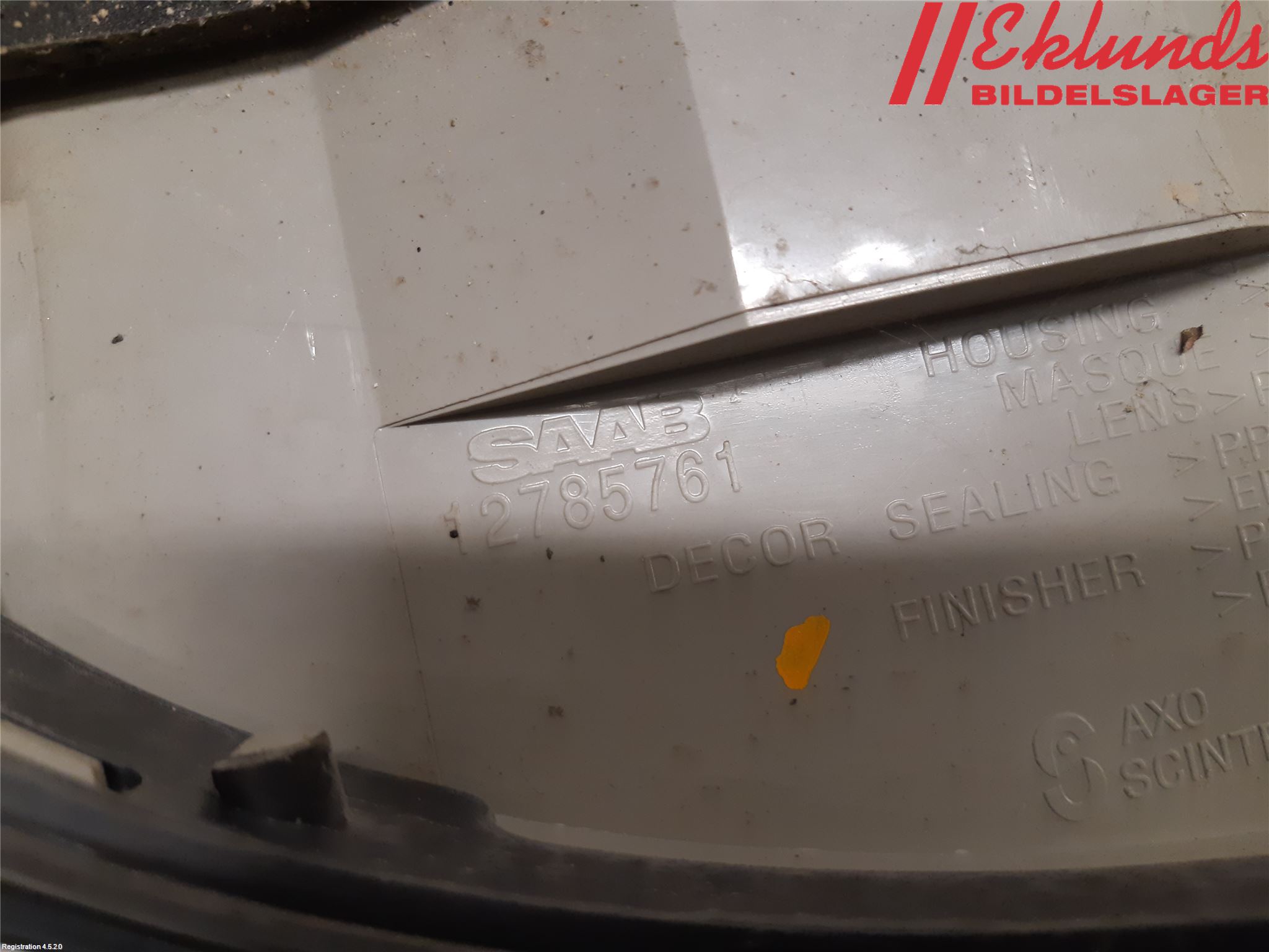 Saab 9-3 VER2/VER3 08-15 Bakljus Höger