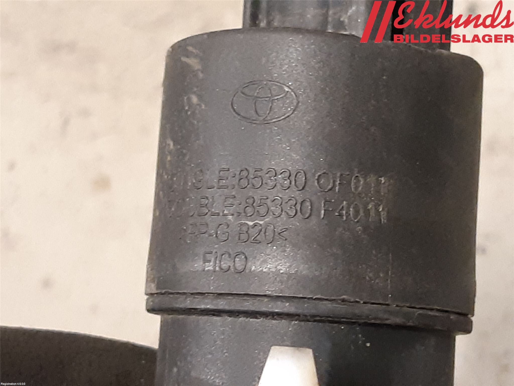 Toyota C-HR 16-23 Spolarpump Högtryck