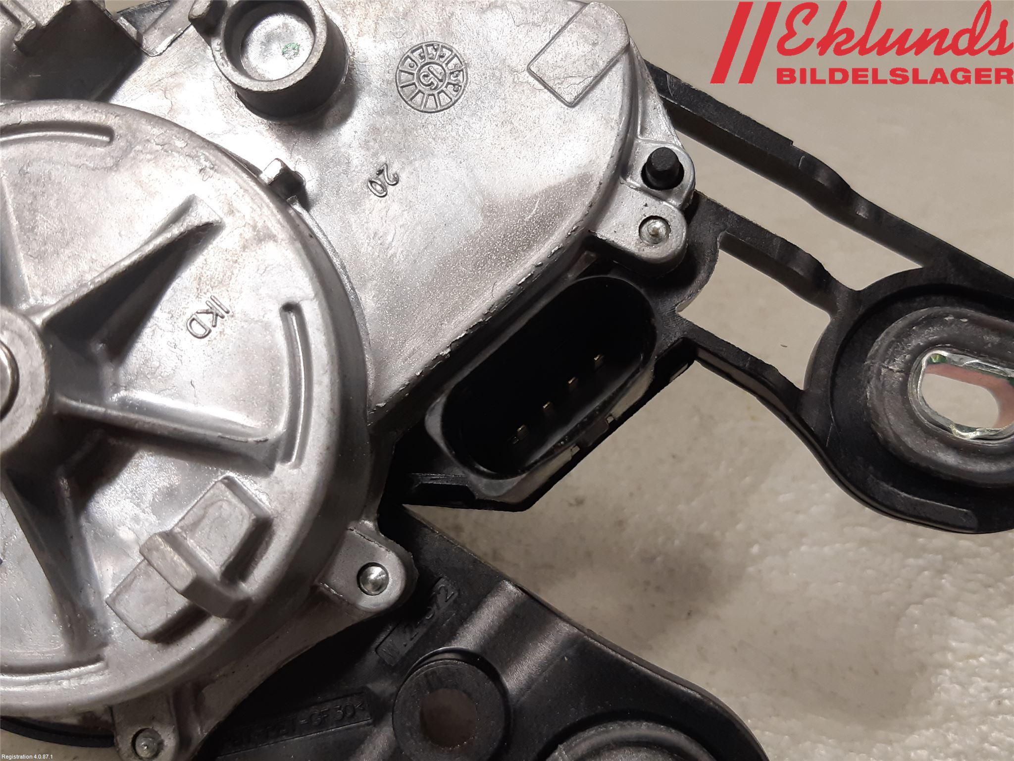 Volkswagen VW PASSAT 15-19 Torkarmotor Baklucka