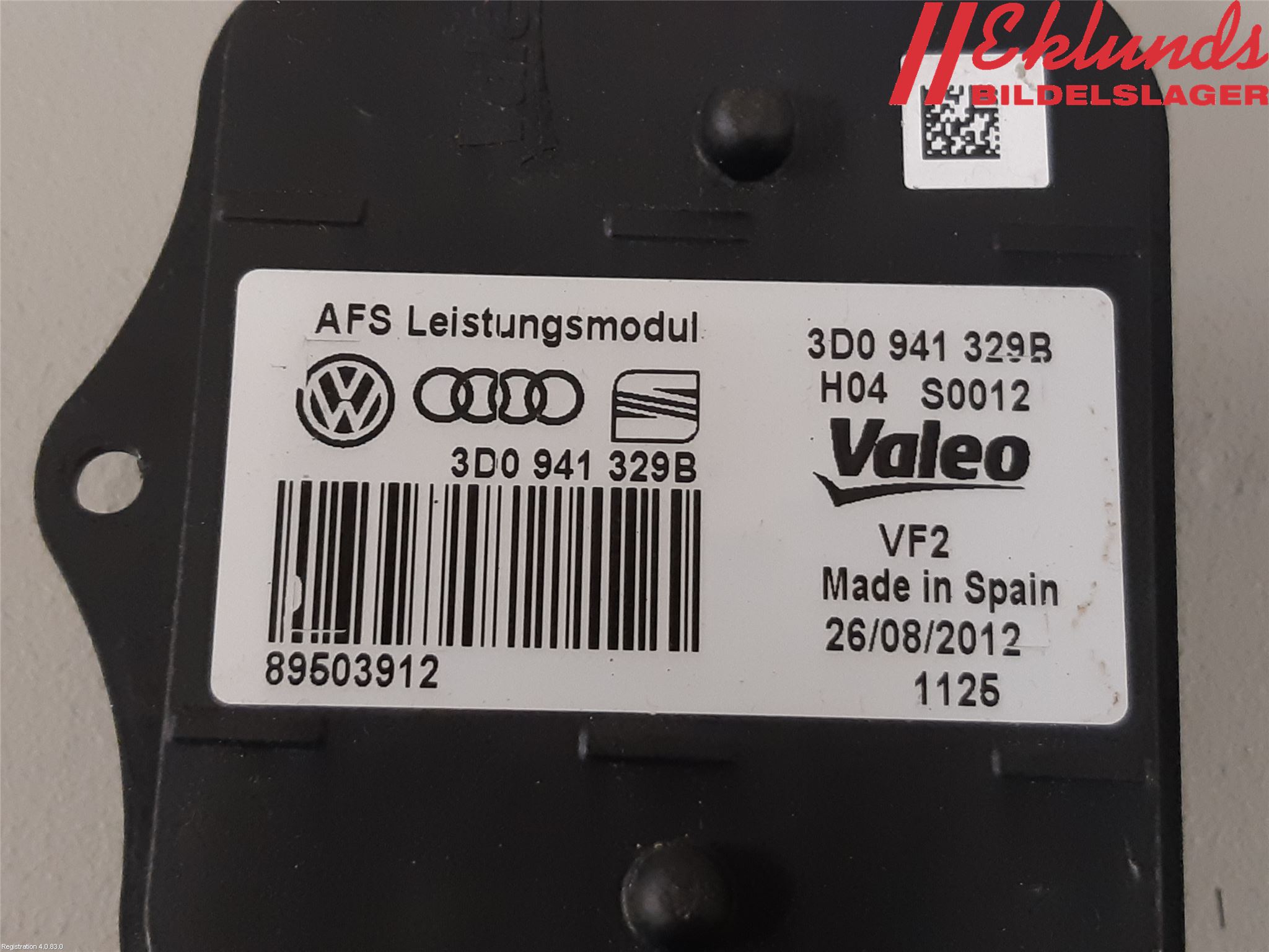 Volkswagen VW PASSAT 11-14 Styrenhet Strålkastare