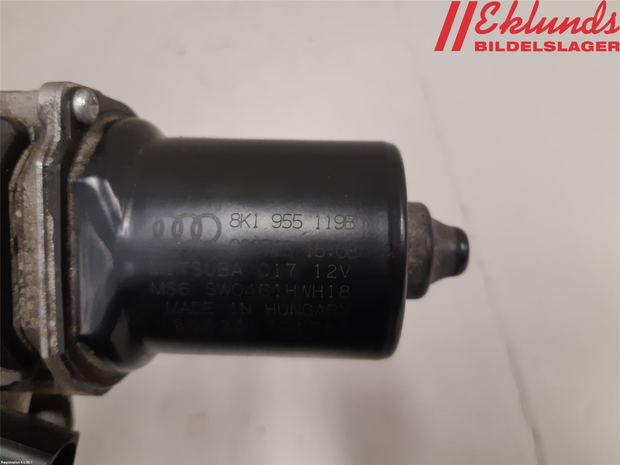 Audi A4 12-15 Torkarmotor Vindruta