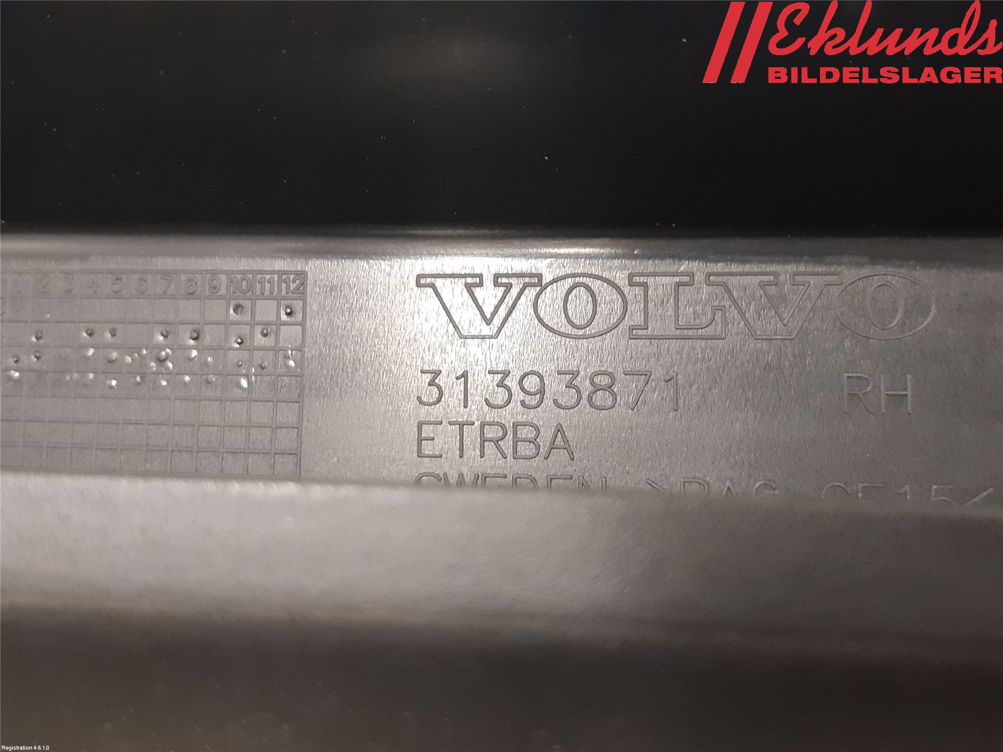 Volvo XC90/RECHARGE 16- Dörr Dekorlist Fram Hö