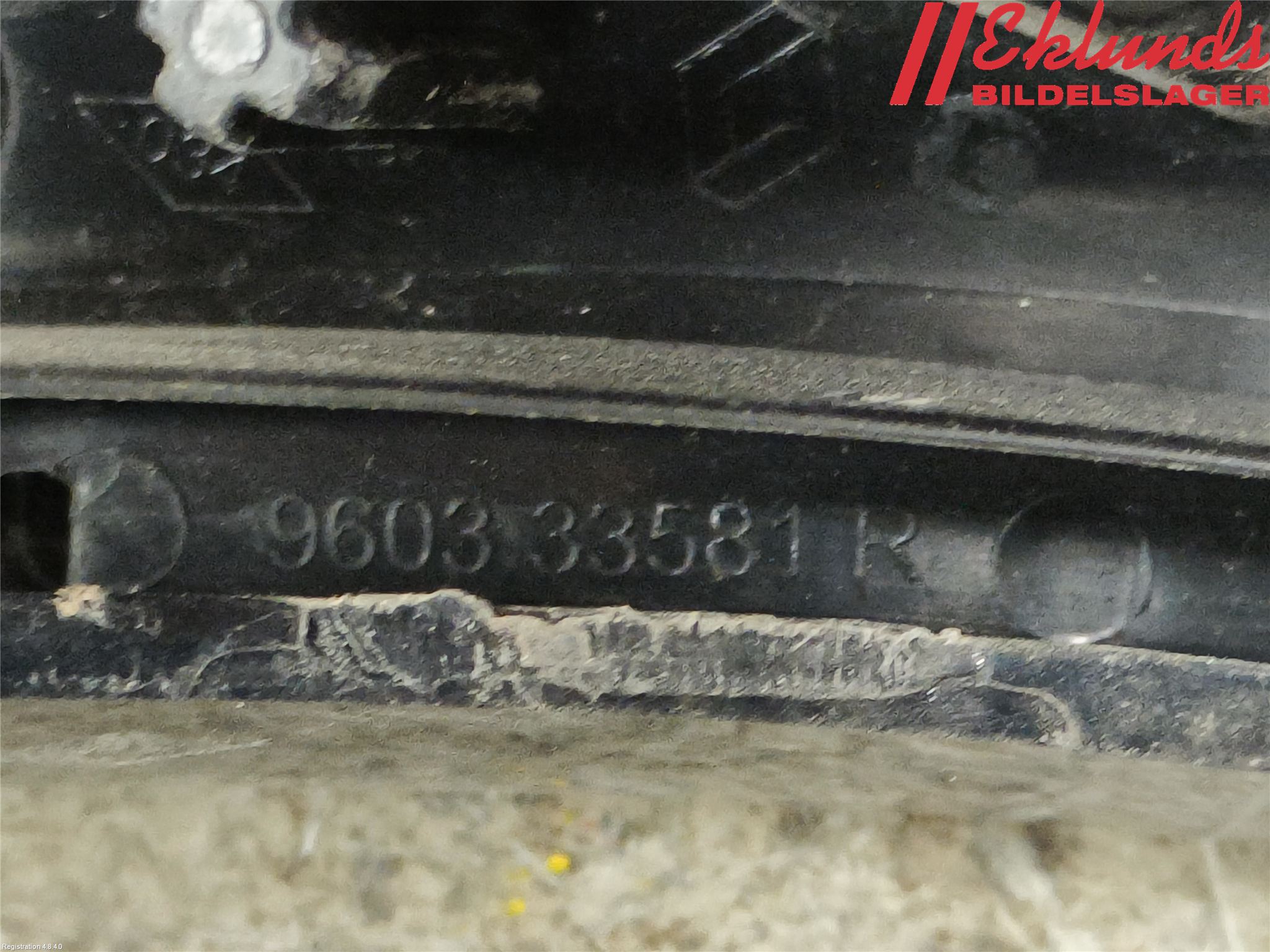 Renault CAPTUR 13-19 Spoiler Baklucka