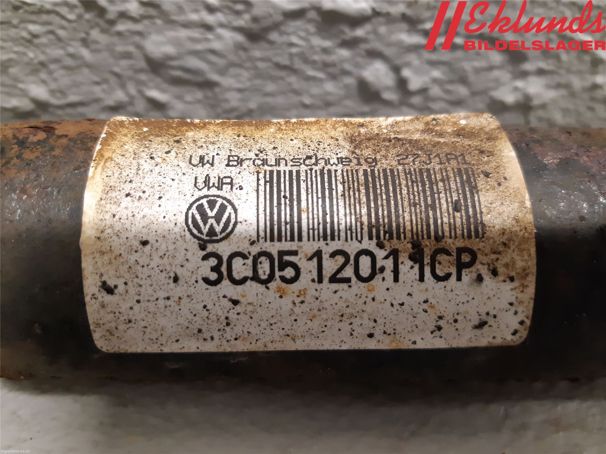Volkswagen VW PASSAT 11-14 Stötdämpare Bak