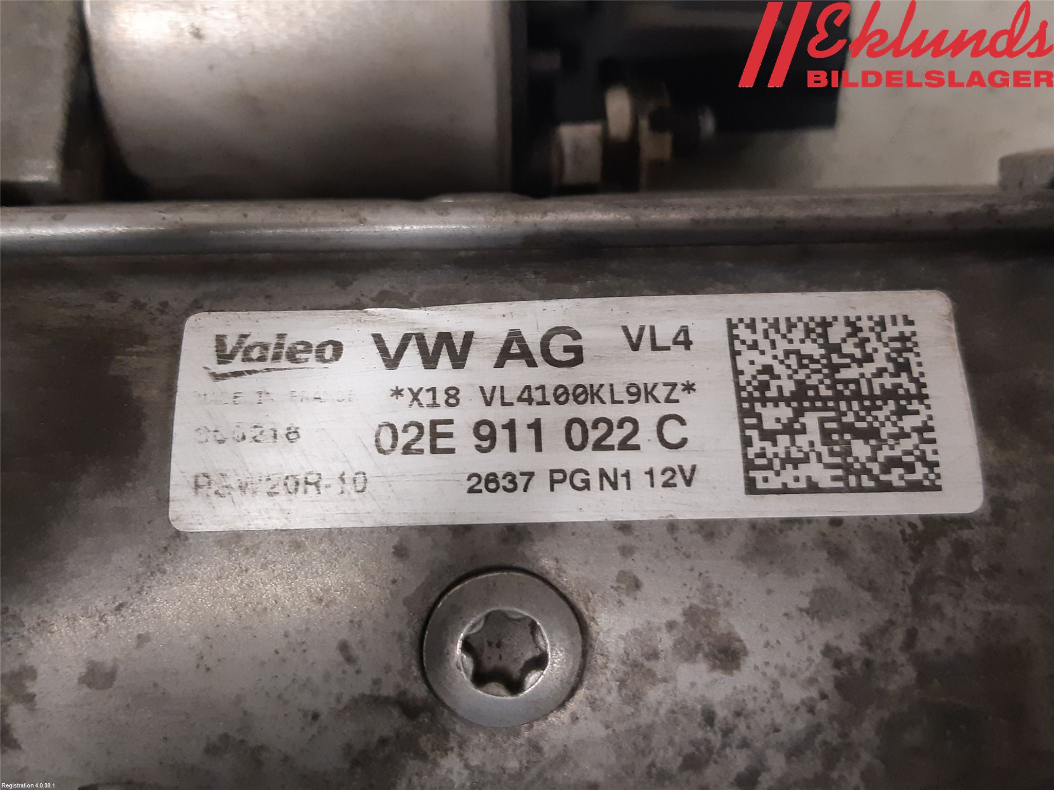 Skoda KODIAQ 17-24 Startmotor Diesel