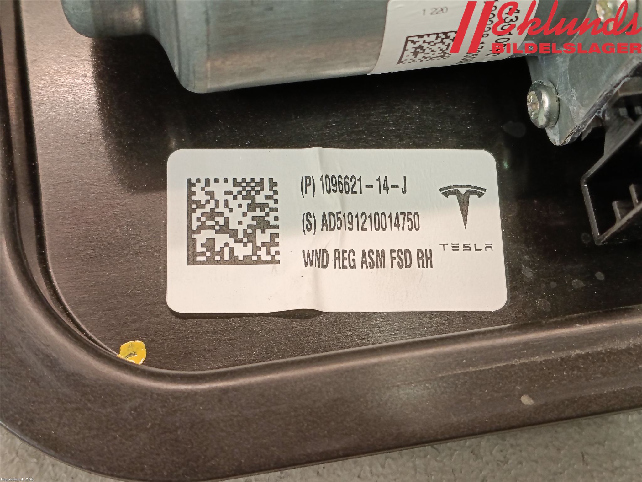 Tesla MODEL 3 17- Fönsterhiss El Kompl