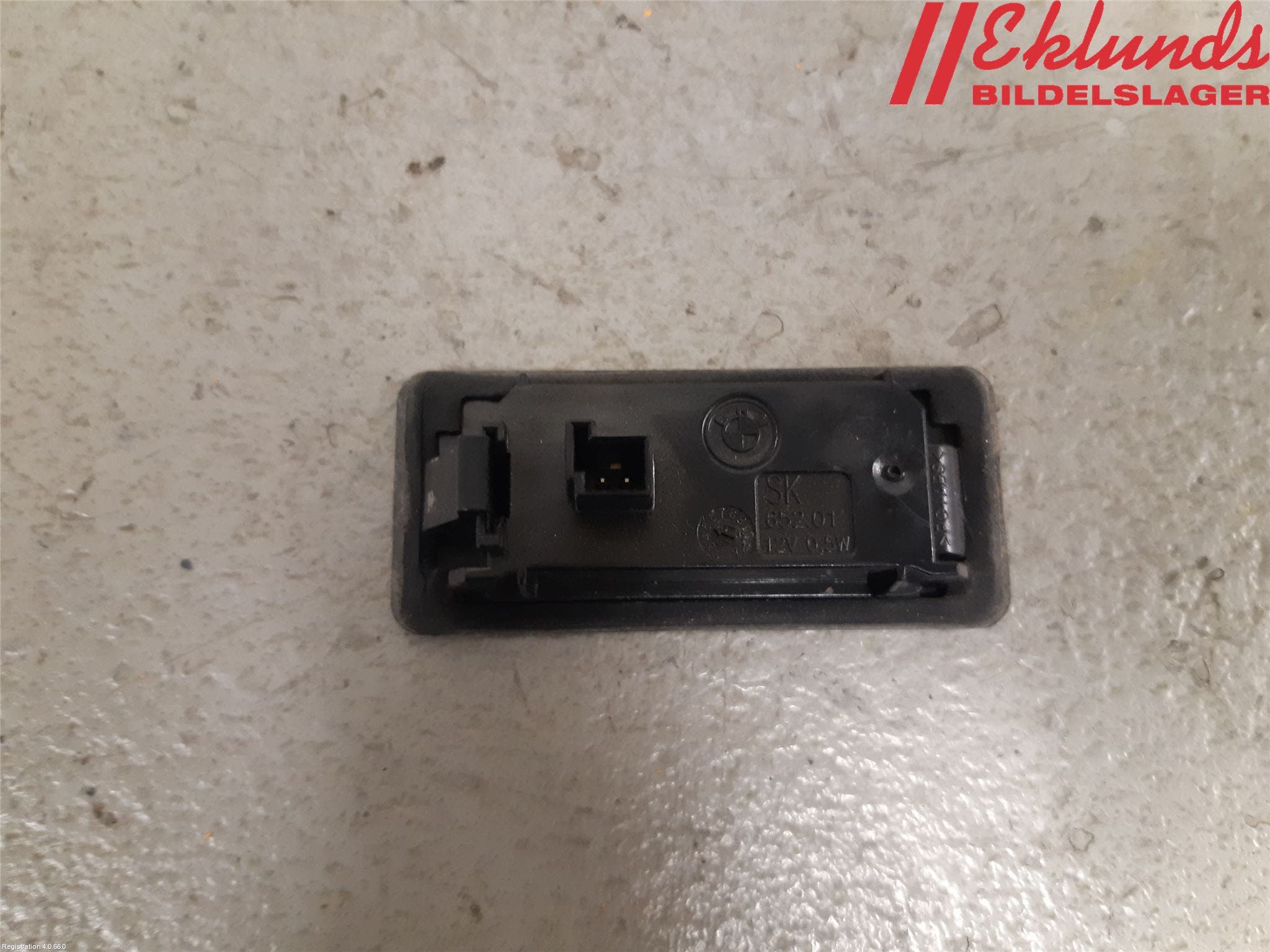 BMW 5 F10/F11/F18 09-17 Skylt Belysning