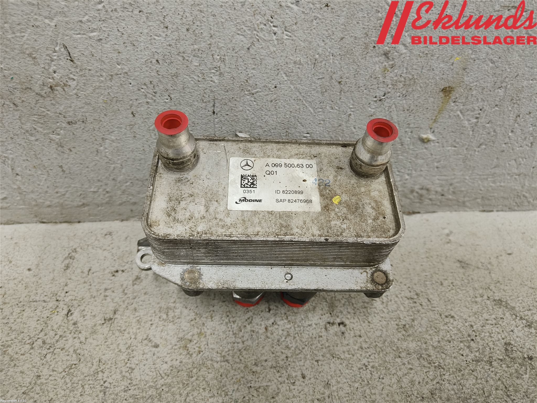 Mercedes-Benz MB E-KLASS (W213) 16-23 Oljekylare Automat