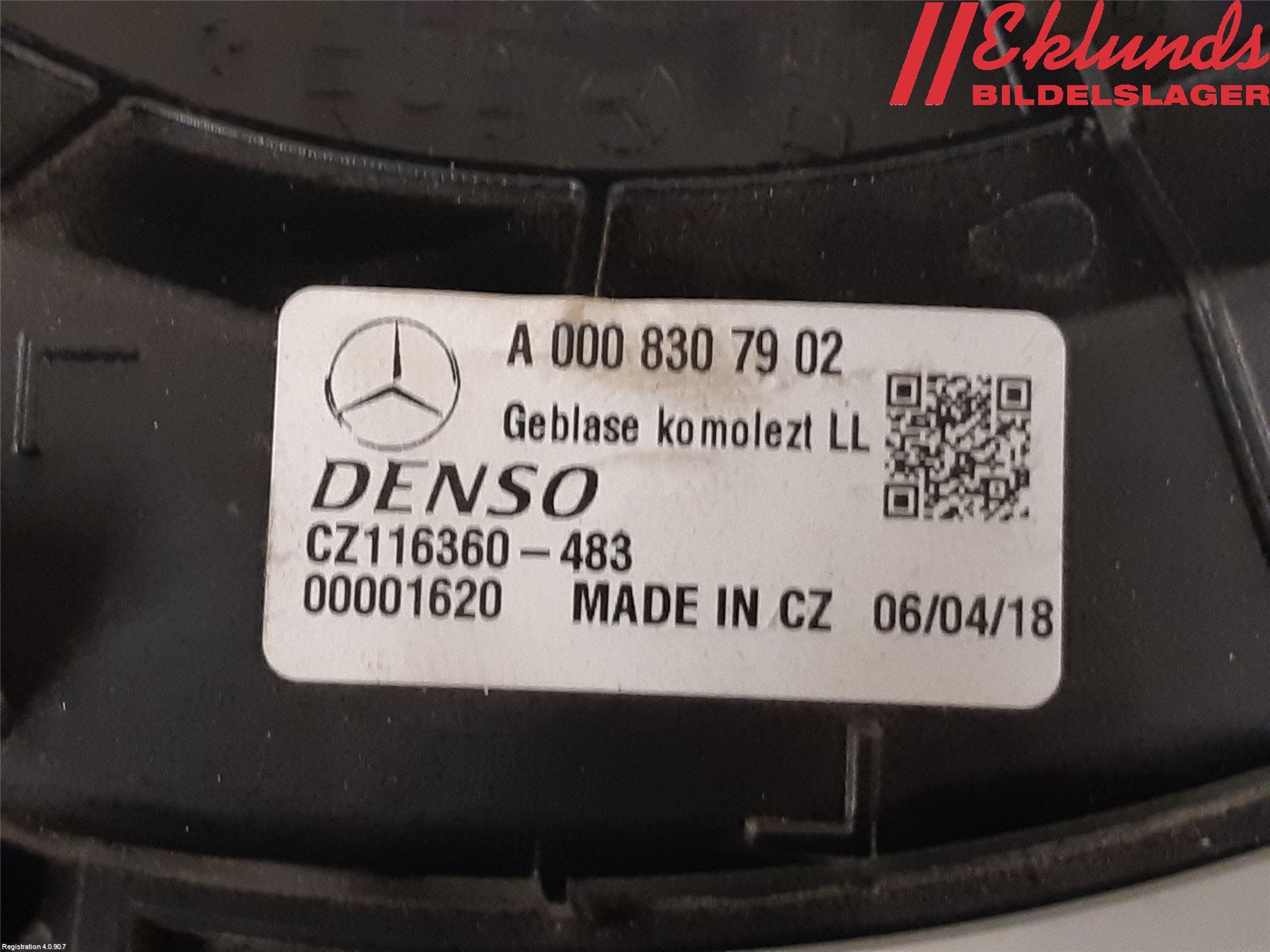 Mercedes-Benz MB SPRINTER (W907/W910) 19- Ac Värmefläkt