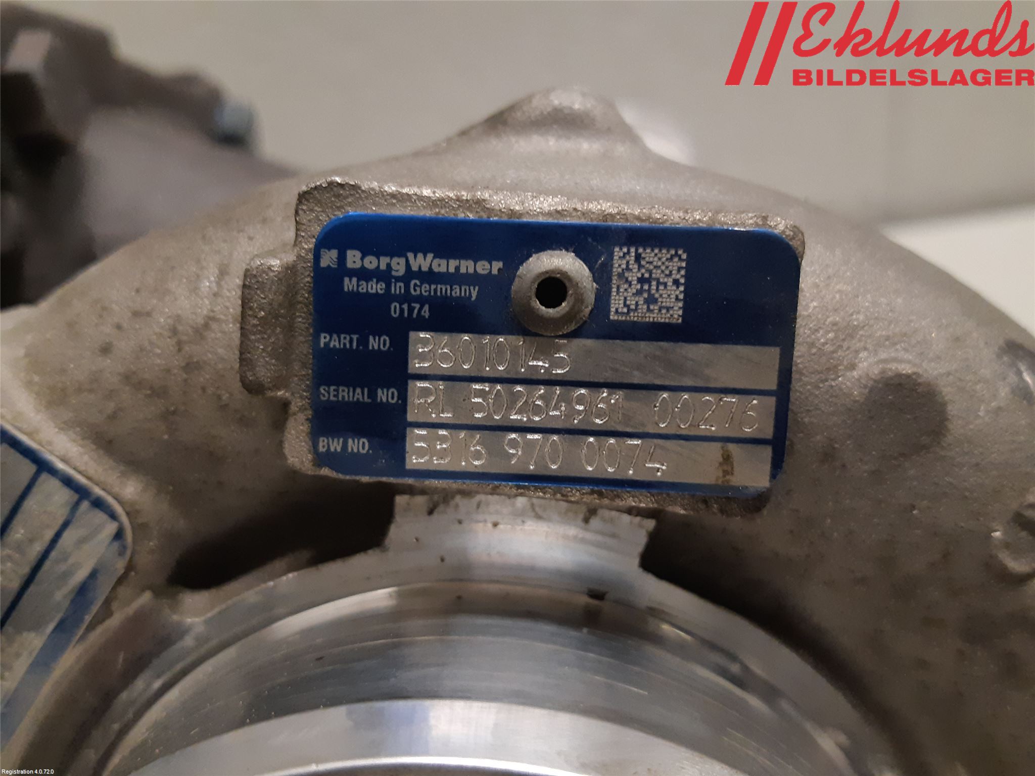 Volvo XC70 14-16 Turboaggregat