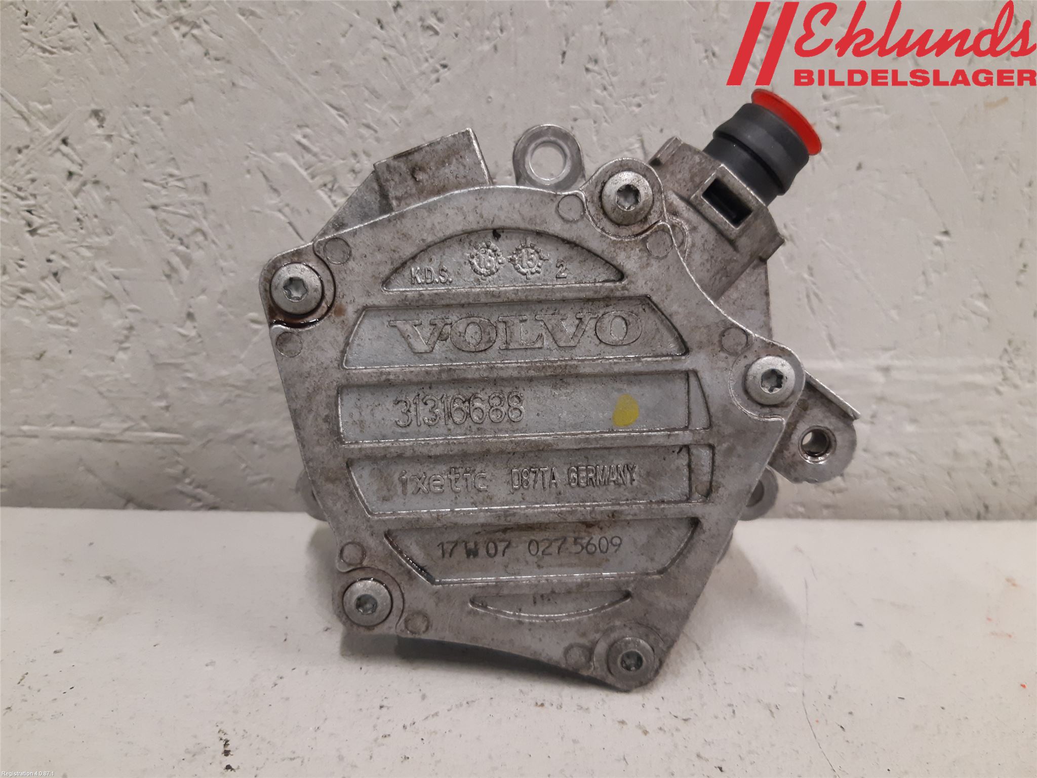 Volvo V40 12-19 Vakuumpump