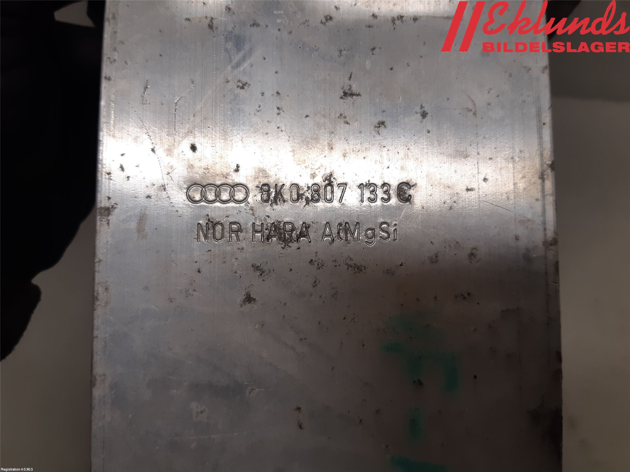 Audi A5 07-16 Stötfångarbärjärn Fram