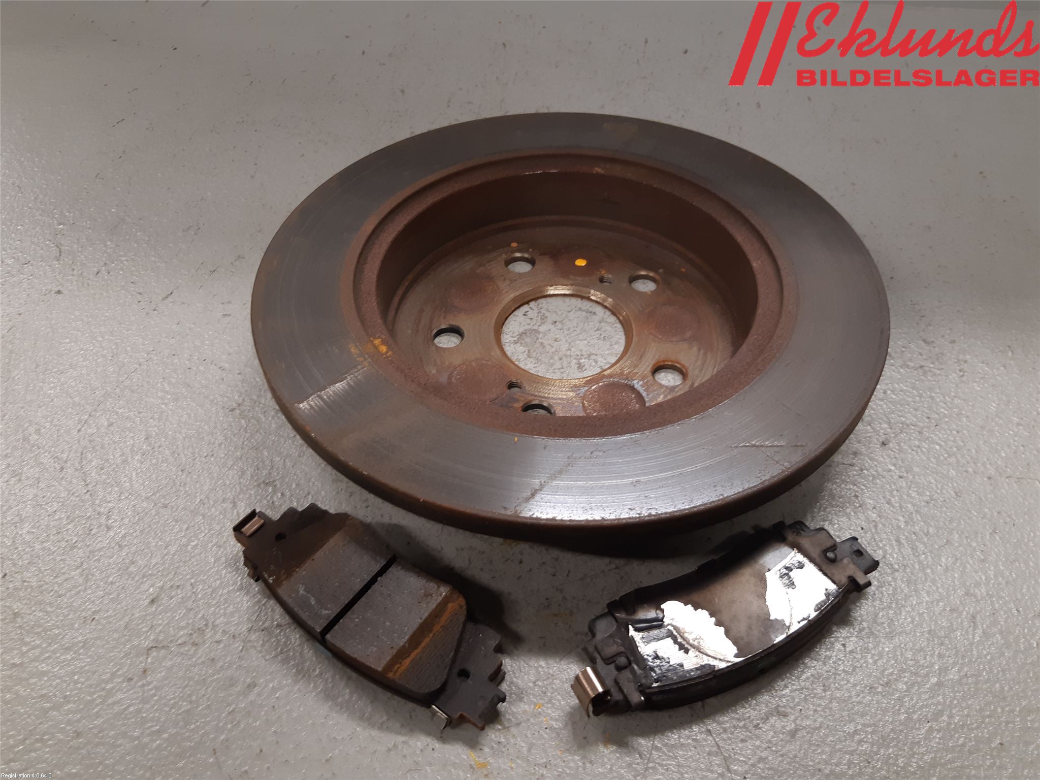 Lexus UX/300e 19- Bromsskiva Bak