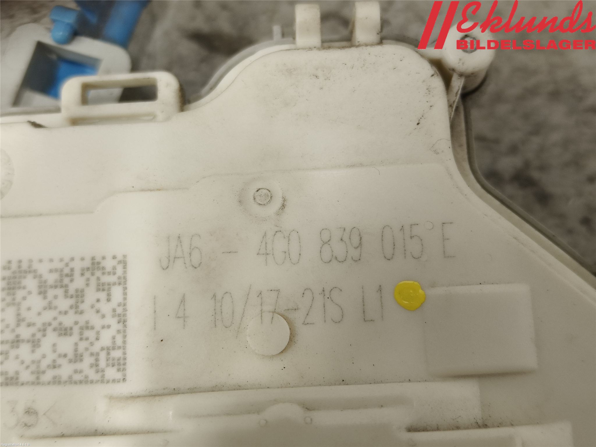 Audi A3/S3 8V 13-20 Låskista-Dörrlås