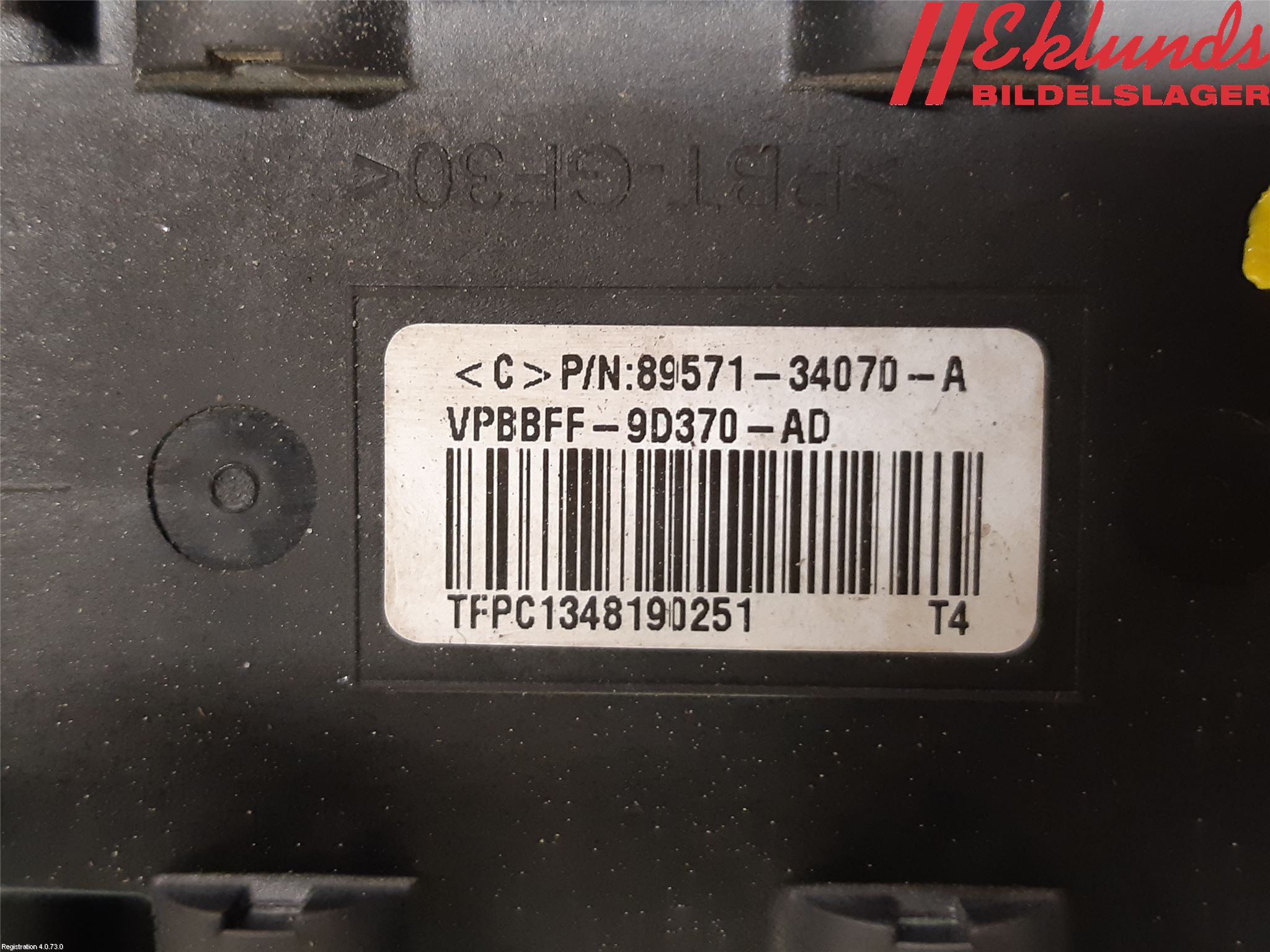 Toyota YARIS XP130 15-20 Styrenhet Bränslepump