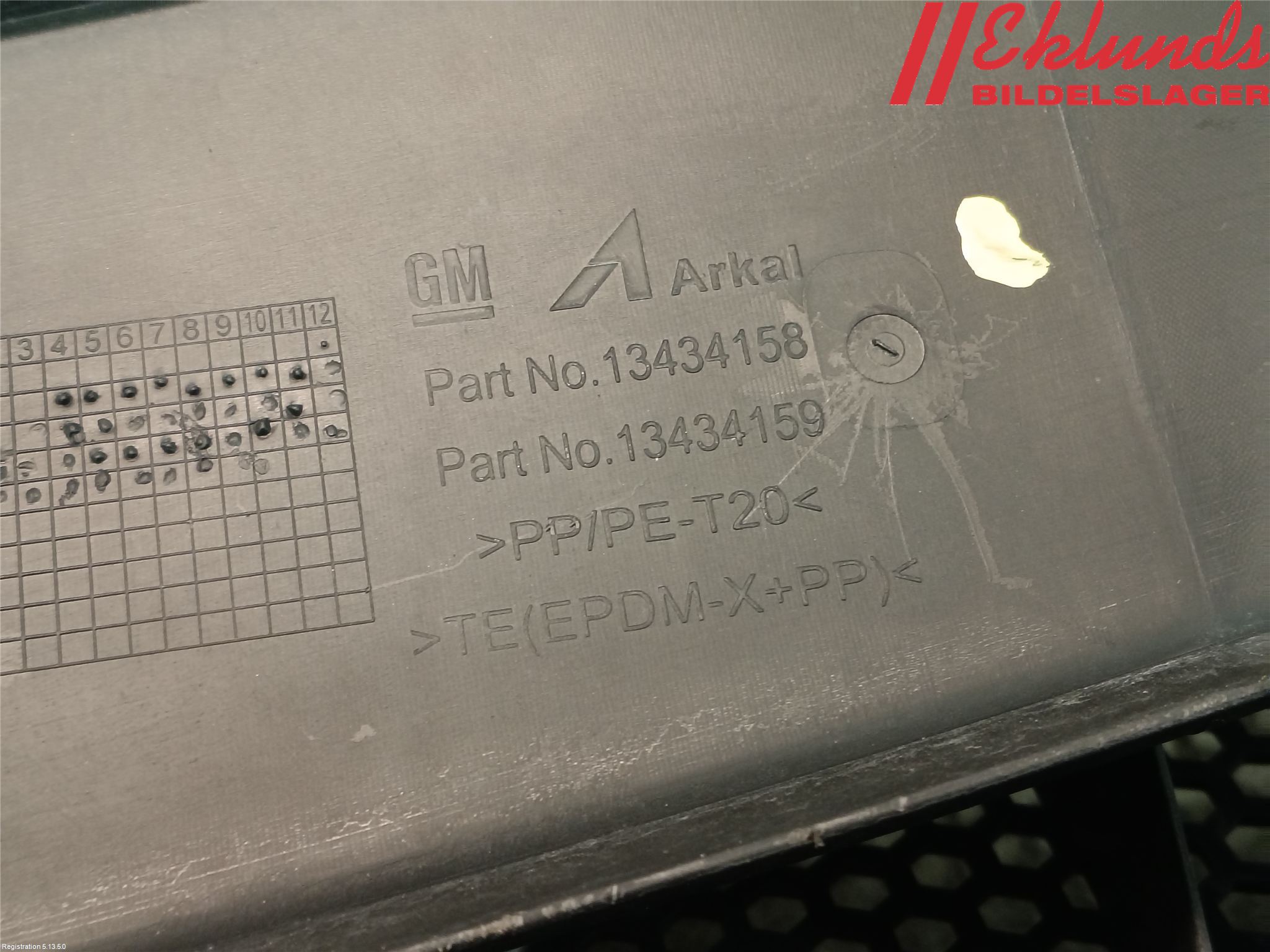 Opel CORSA E 15-19 Torpedplåt-Torpedplast