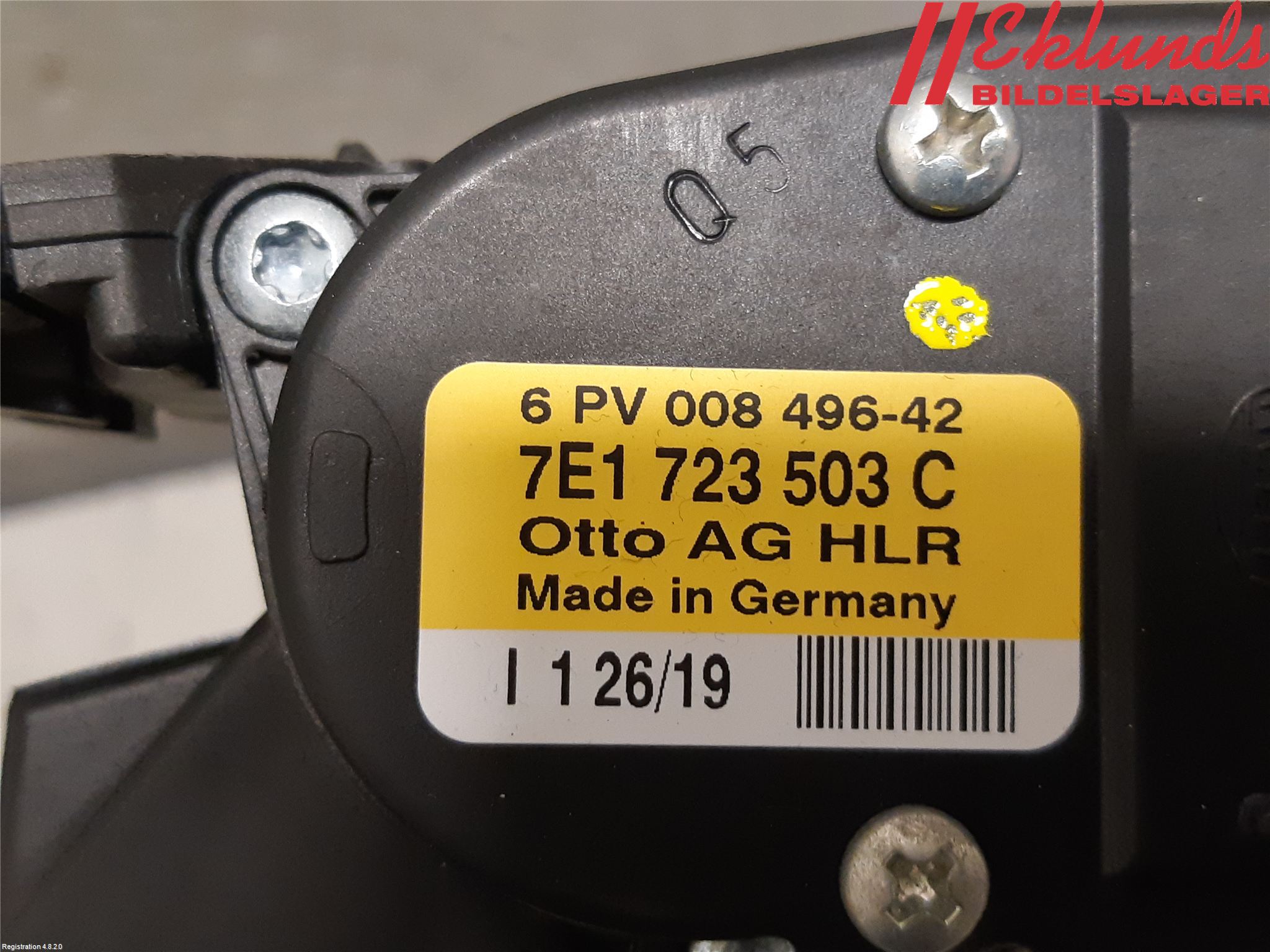 Volkswagen VW TRANSP/CARAVELLE (T6) 16-22 Gaspedal