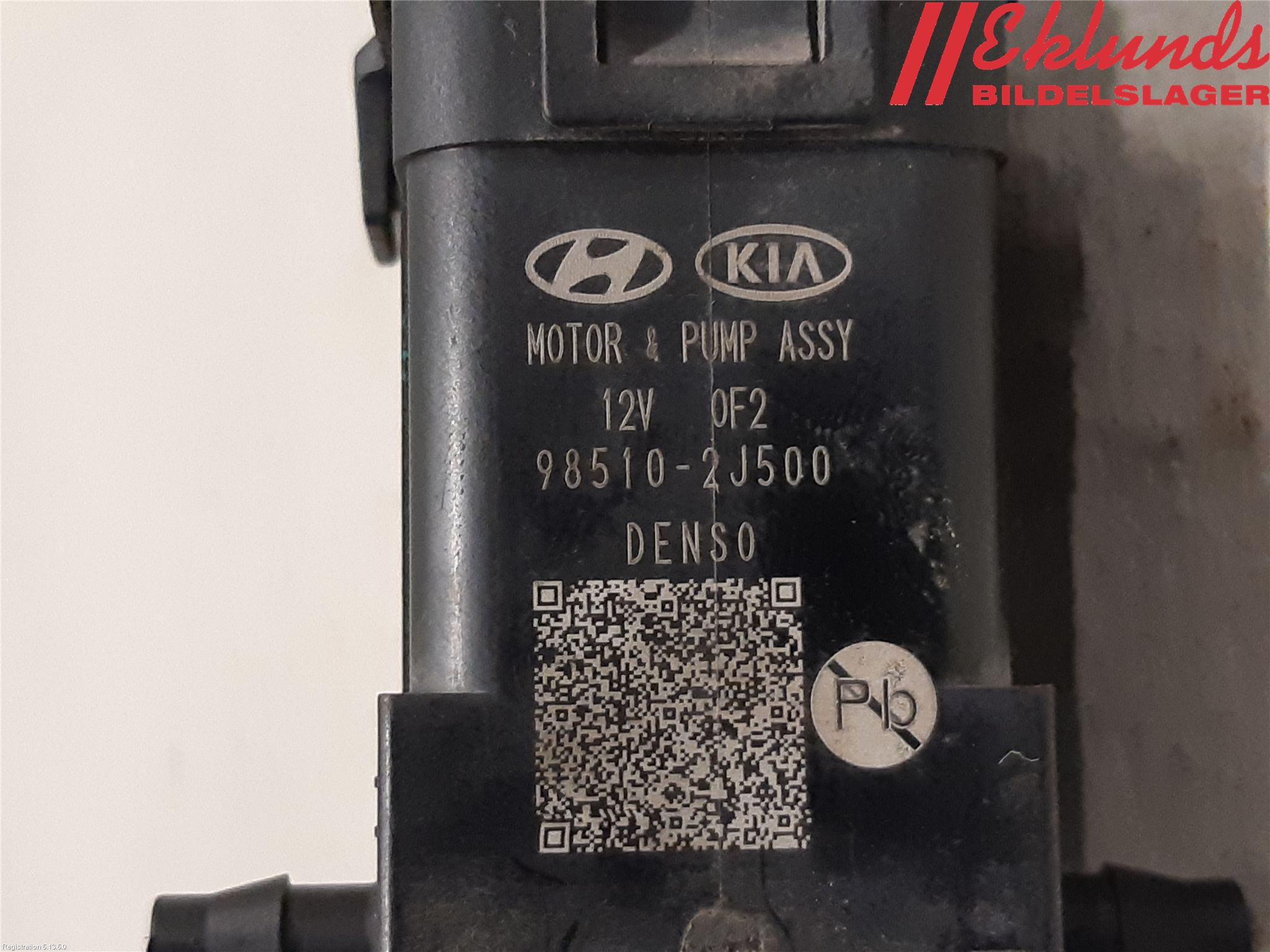 Kia NIRO (DE) 17-22 Spolarpump Vindruta