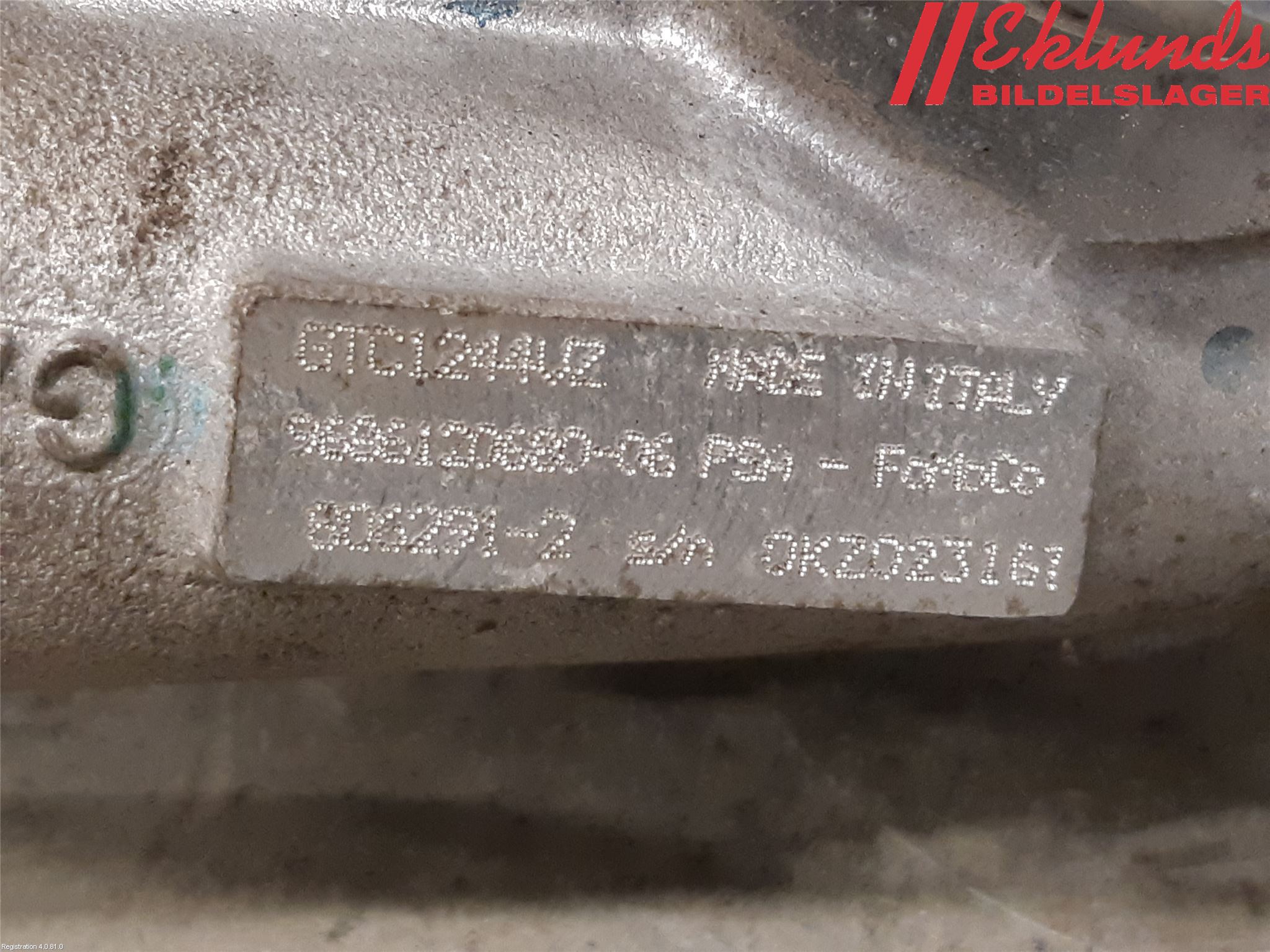 Citroen DS3 Turboaggregat