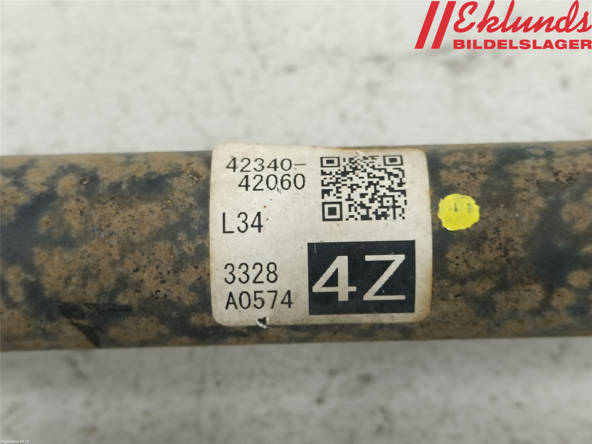 Toyota RAV4 19- Drivaxel Bak Vänster