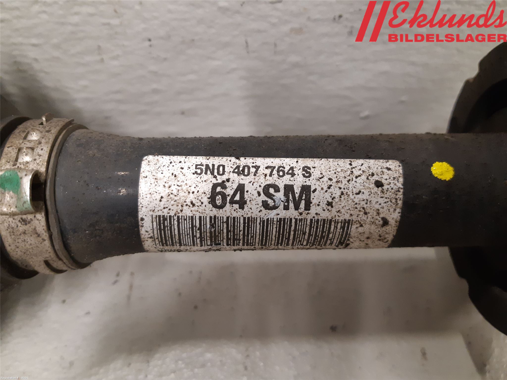 Volkswagen VW TIGUAN 07-16 Drivaxel Fram Höger