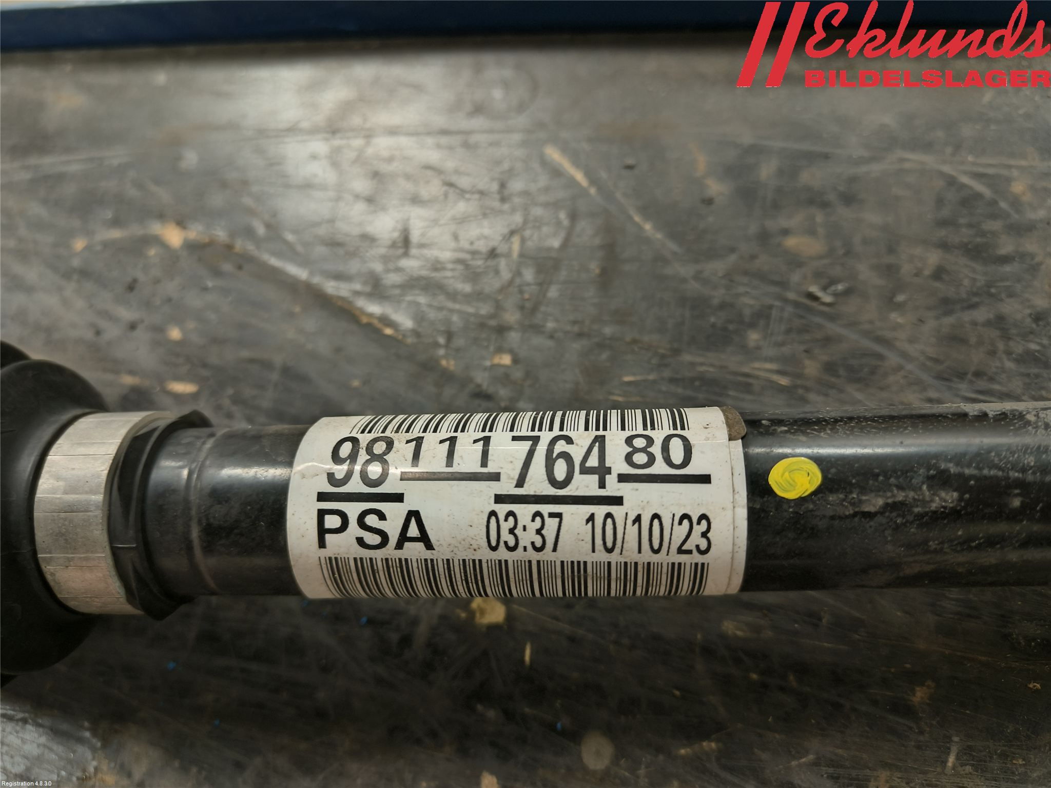Peugeot 3008 17-24 Drivaxel Fram Höger