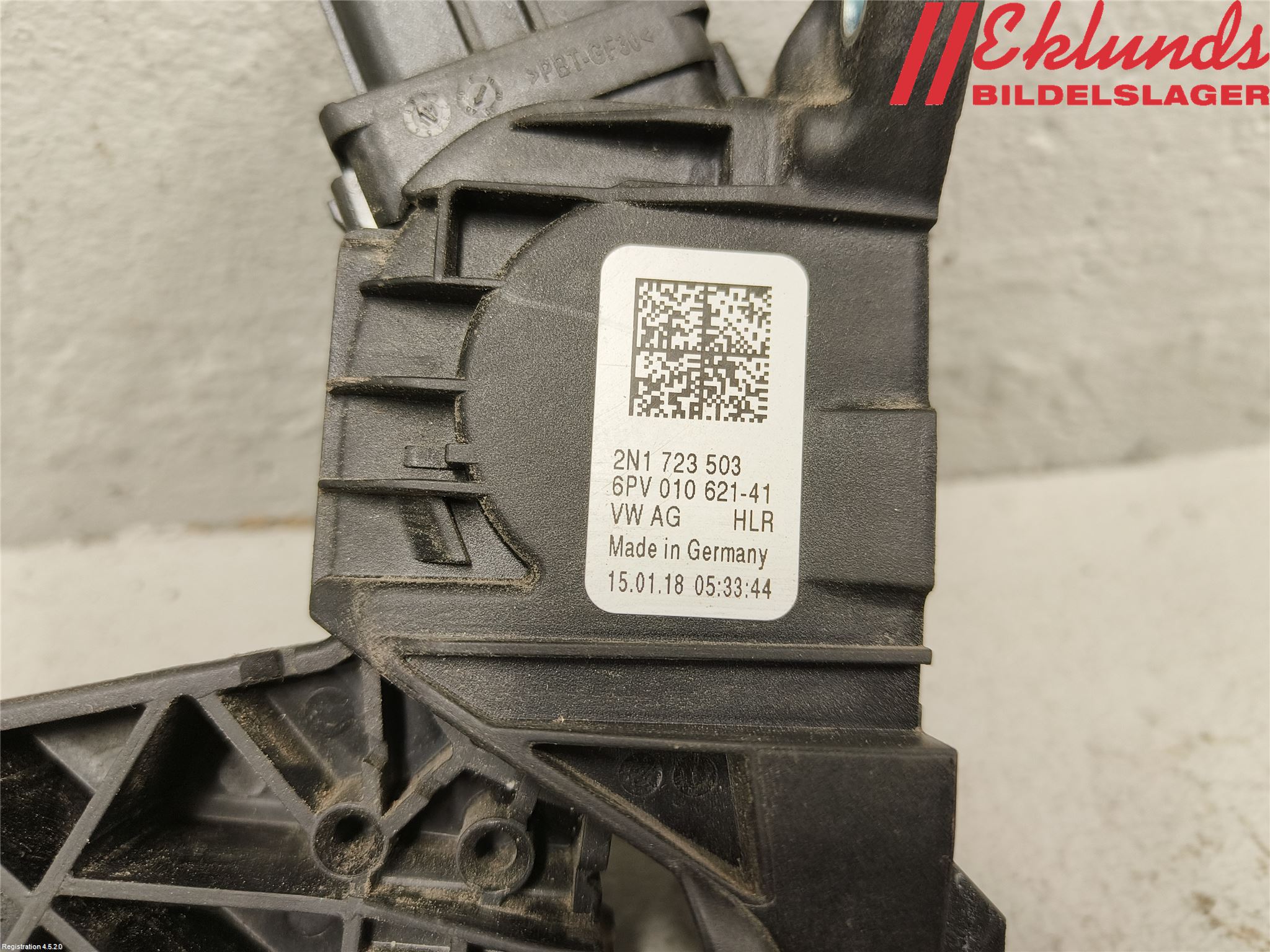 Volkswagen VW CRAFTER II / E-CRAFTER 17- Gaspedal