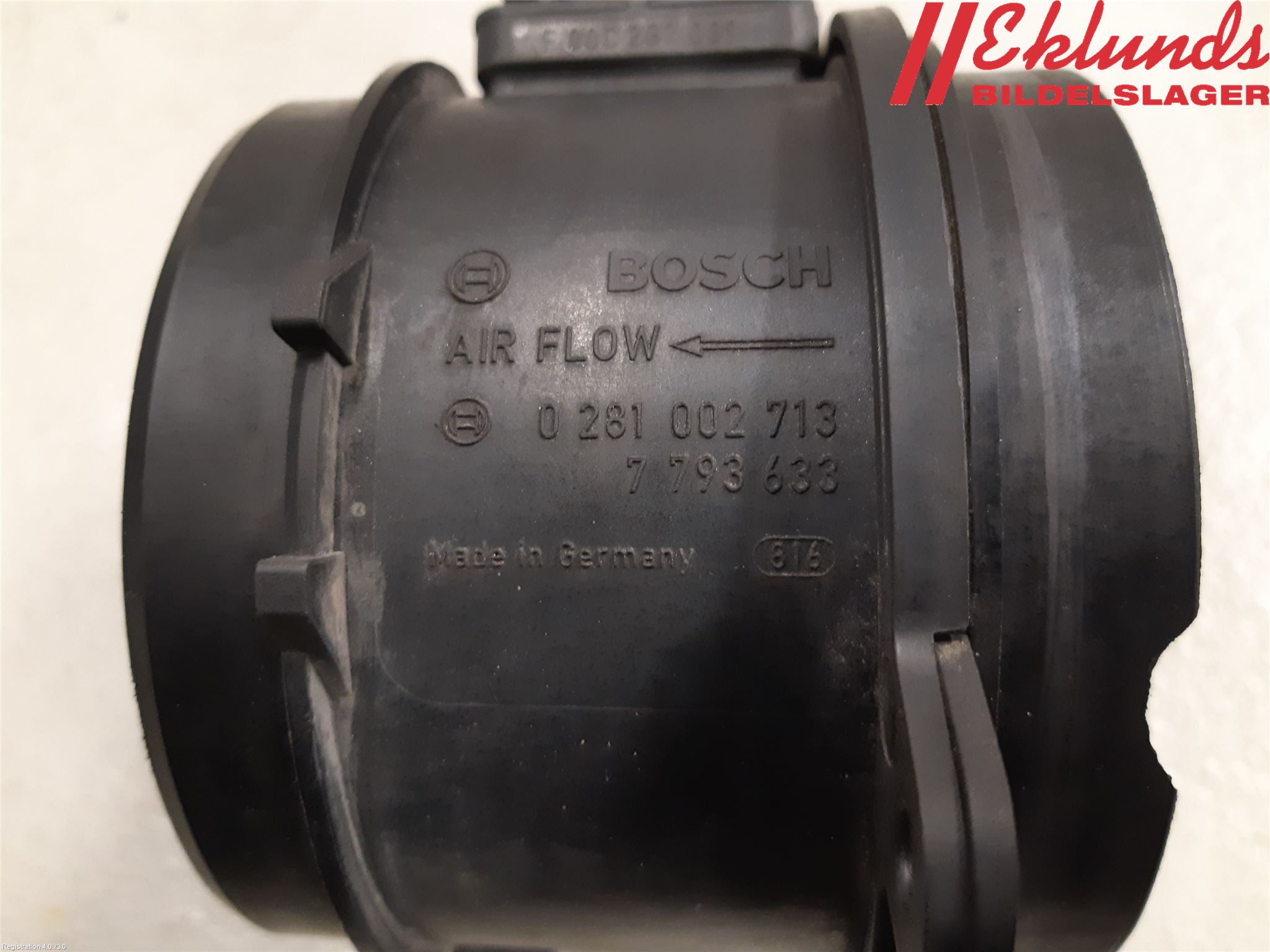 BMW 5 E60/61 Sed/Tou 02-10 Injluftmassamätare