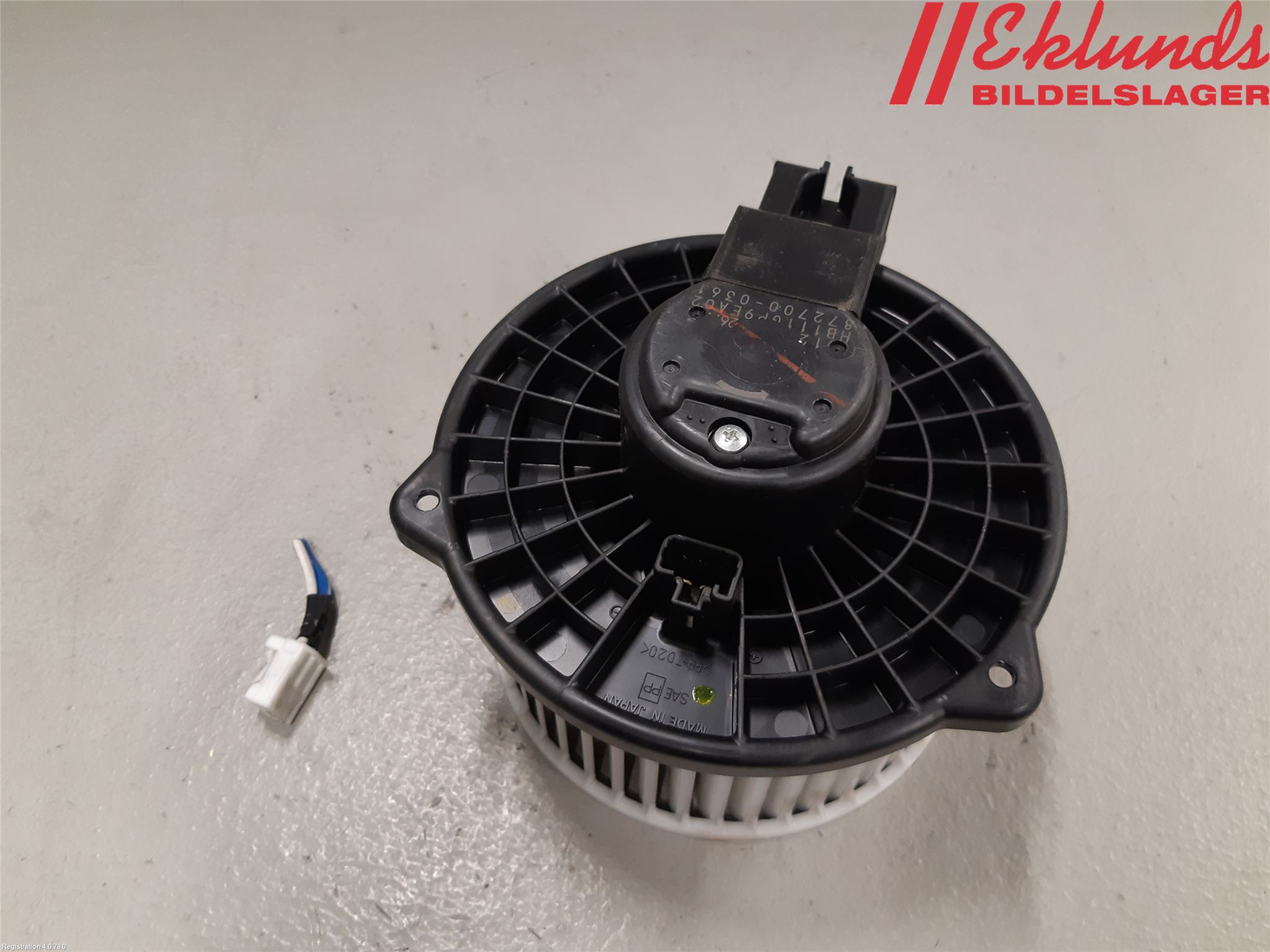 Mazda 6 02-08 Värmefläkt