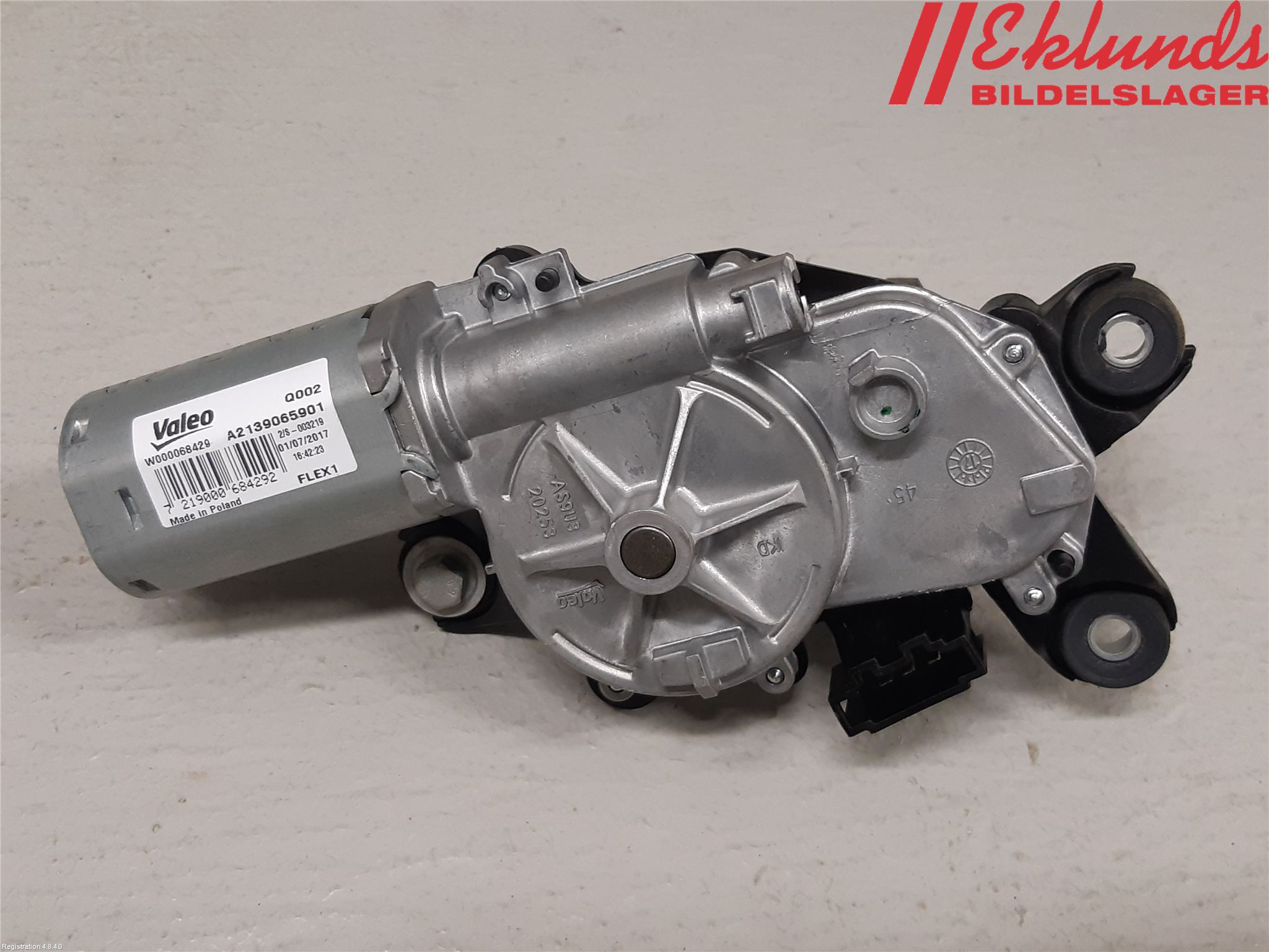 Mercedes-Benz MB E-KLASS (W213) 16-23 Torkarmotor Baklucka
