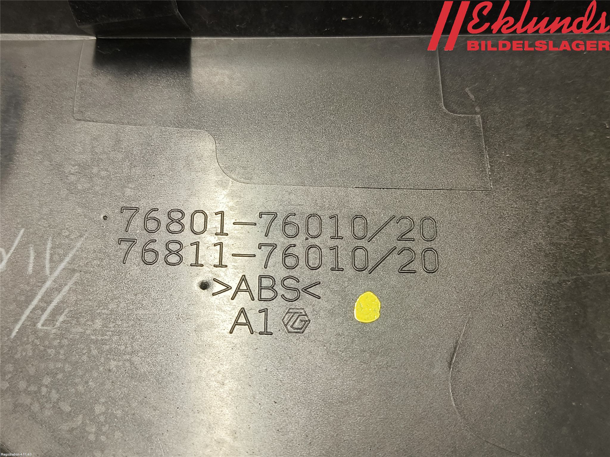 Lexus CT 200h List Bak-Baklucka