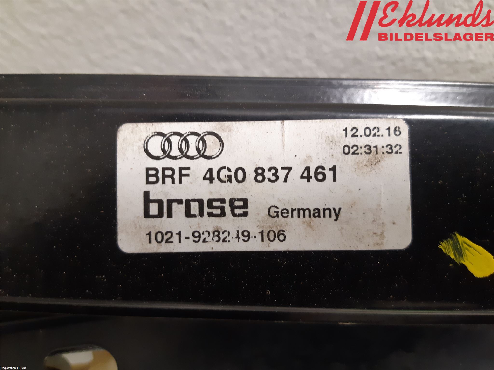Audi A6/S6 4G 11-18 Fönsterhiss El Kompl