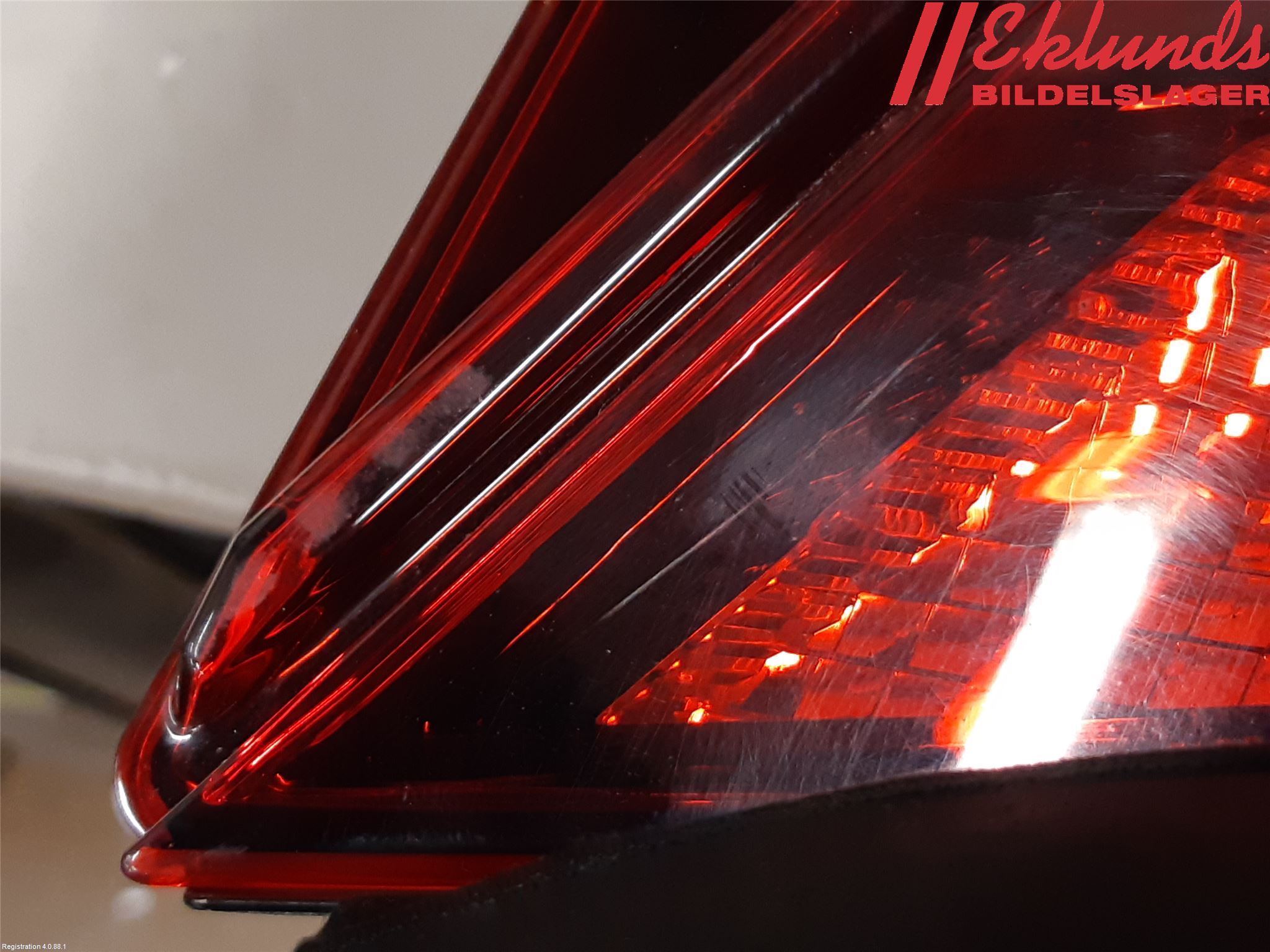 Toyota C-HR 16-23 Bakljus Lucka Hö