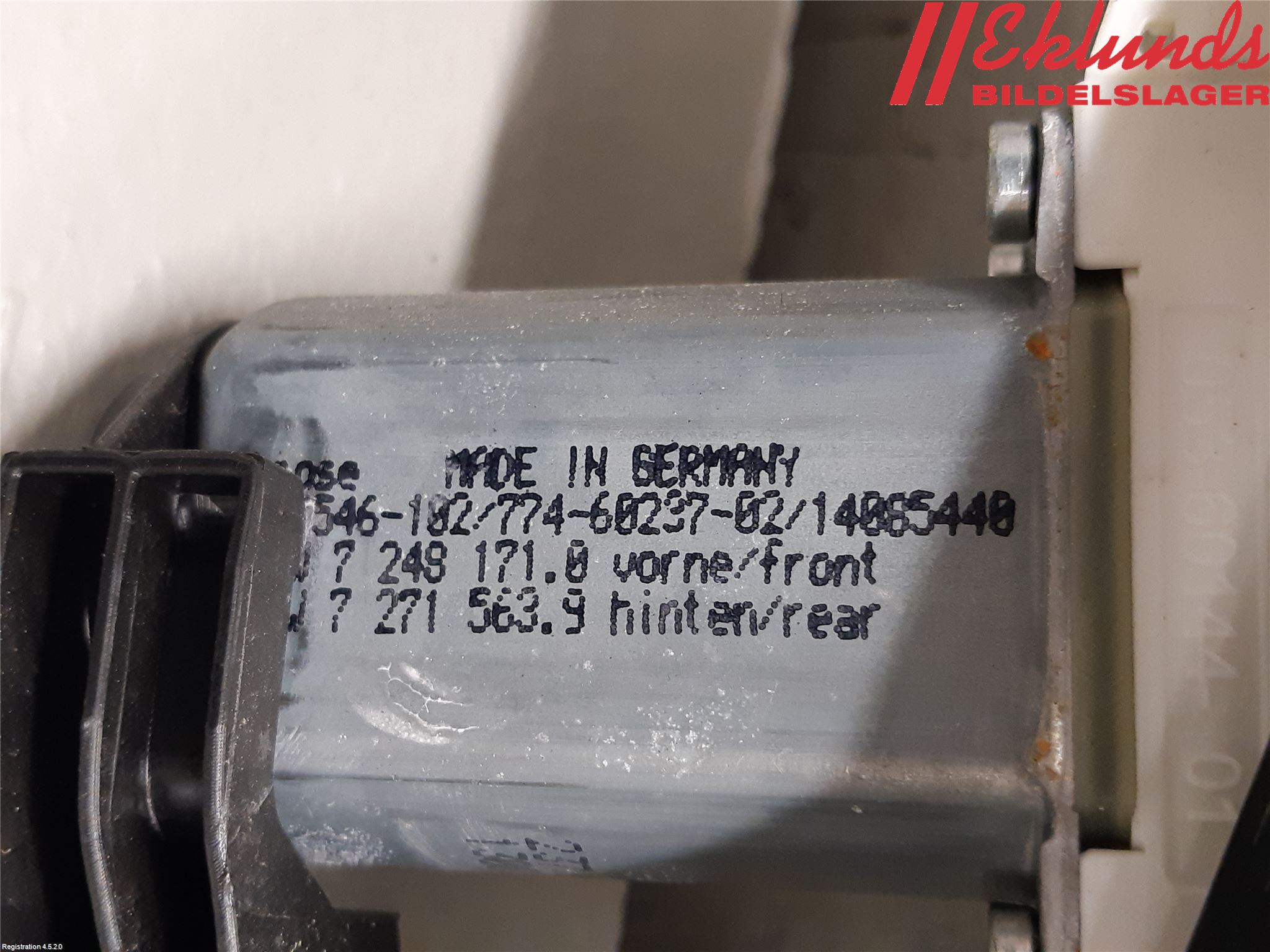 BMW 5 F10/F11/F18 09-17 Fönsterhiss El Kompl