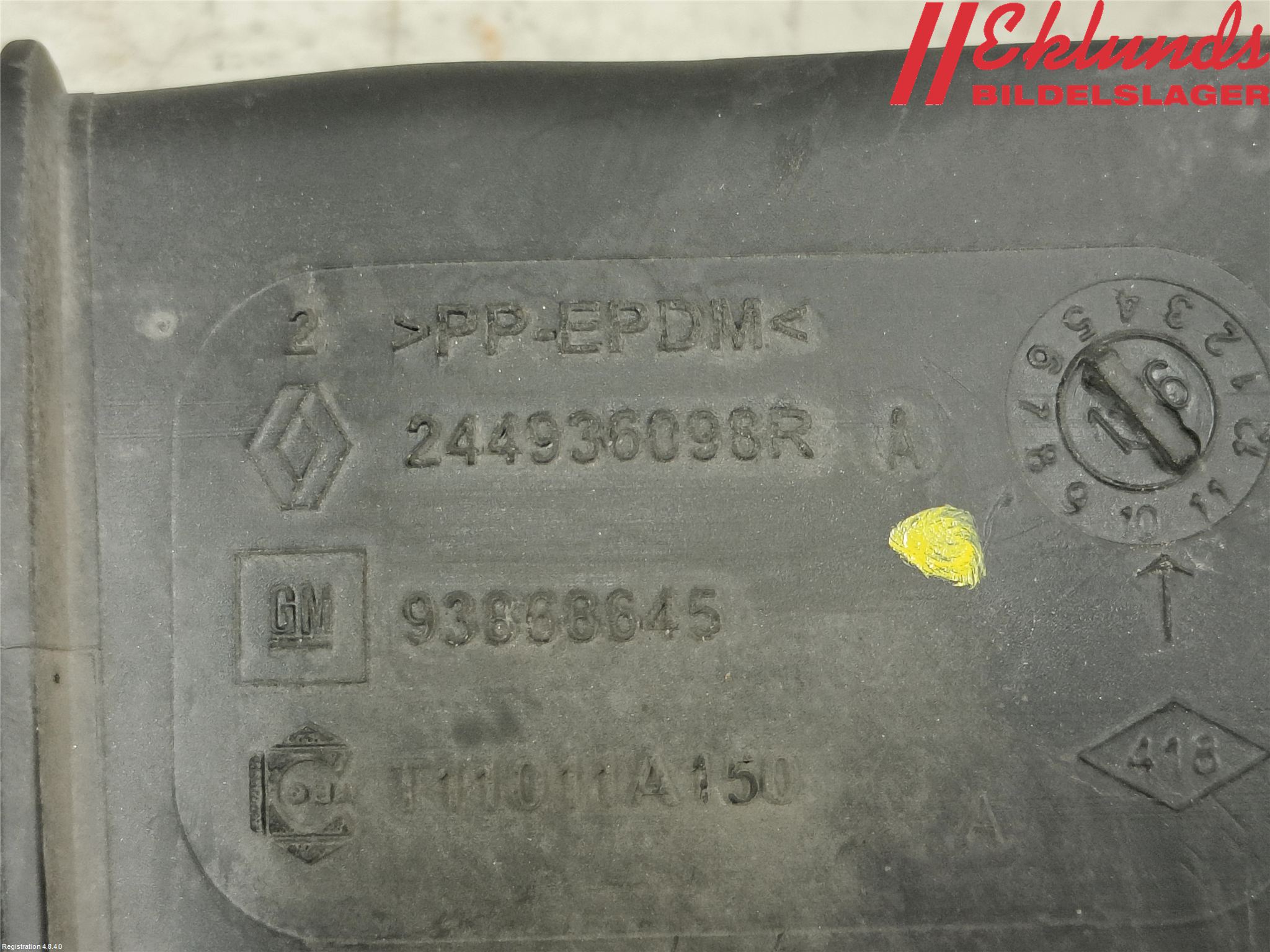 Fiat TALENTO 16- Luftrenare Övrigt