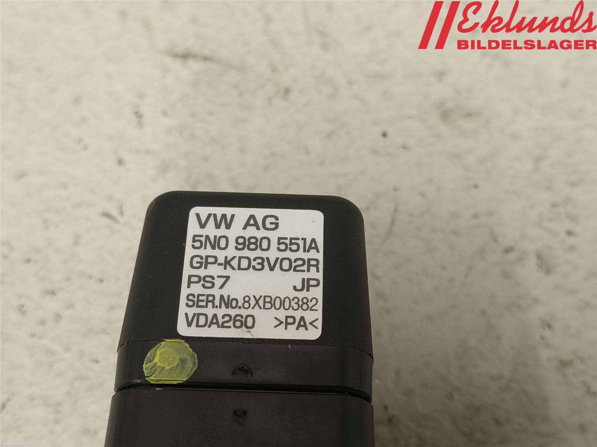 Volkswagen VW TIGUAN 07-16 Parkeringshjälp Kamera
