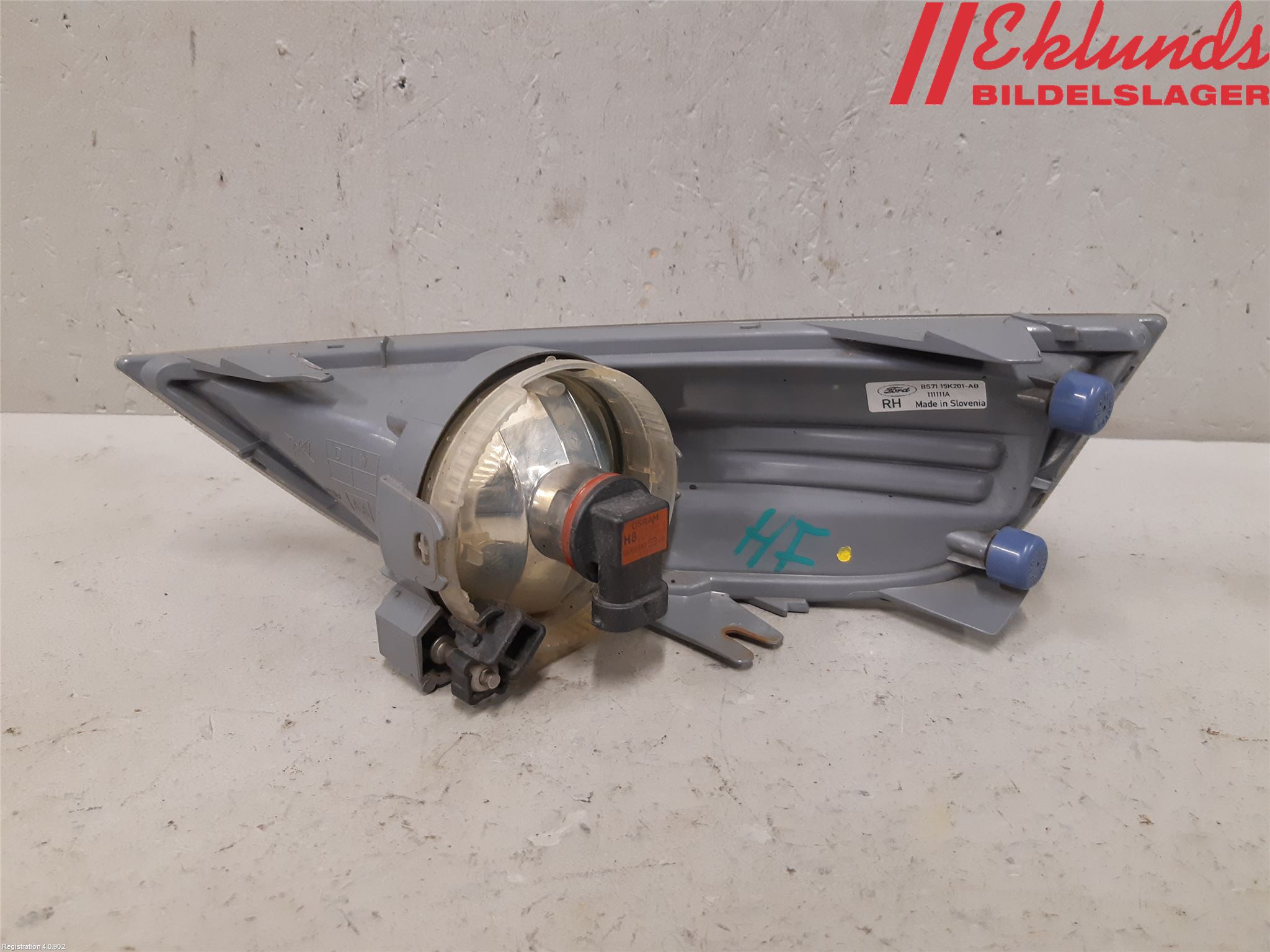 Ford MONDEO 07-15 Dimljus-Varselljus Fram