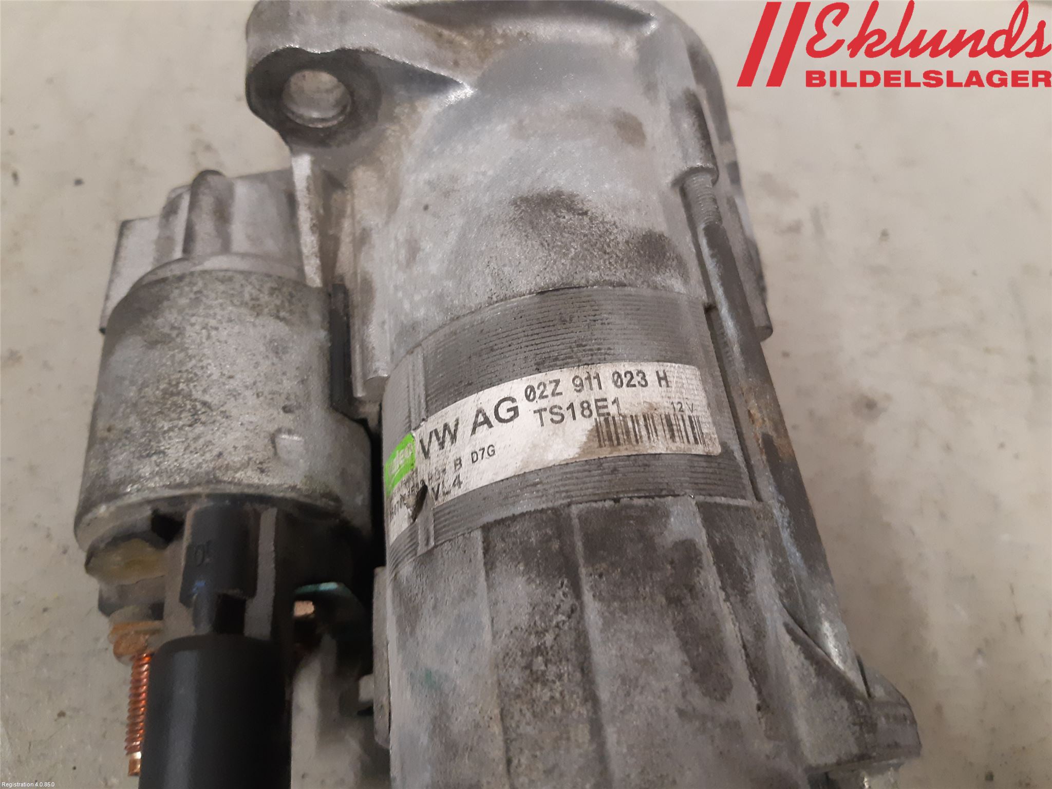 Skoda FABIA 07-14 Startmotor Diesel