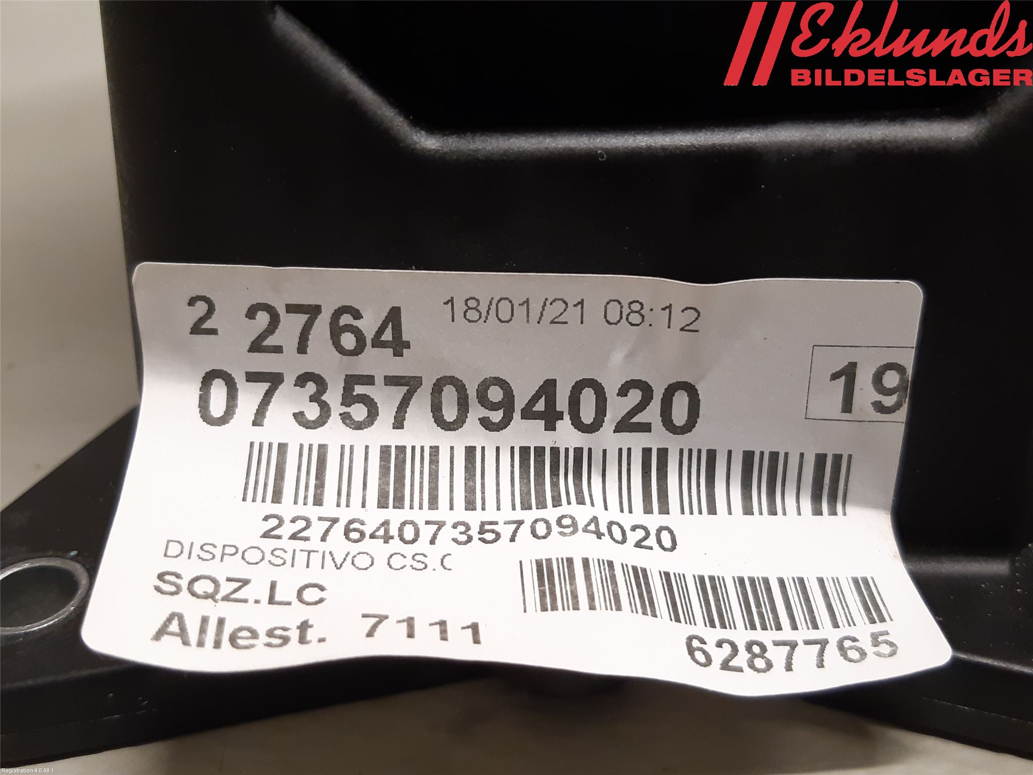 Fiat 500X 15- Växelspak